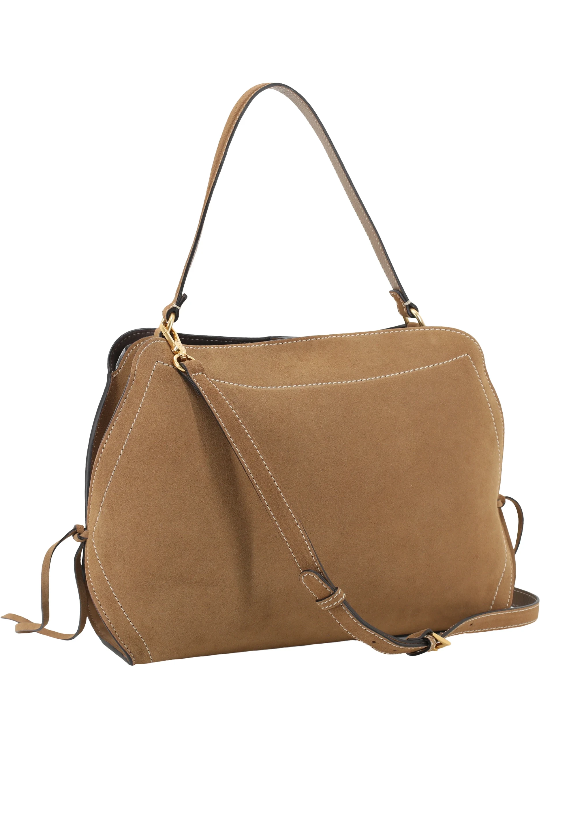 handbag NECESSITY BIG Leather SUEDE
