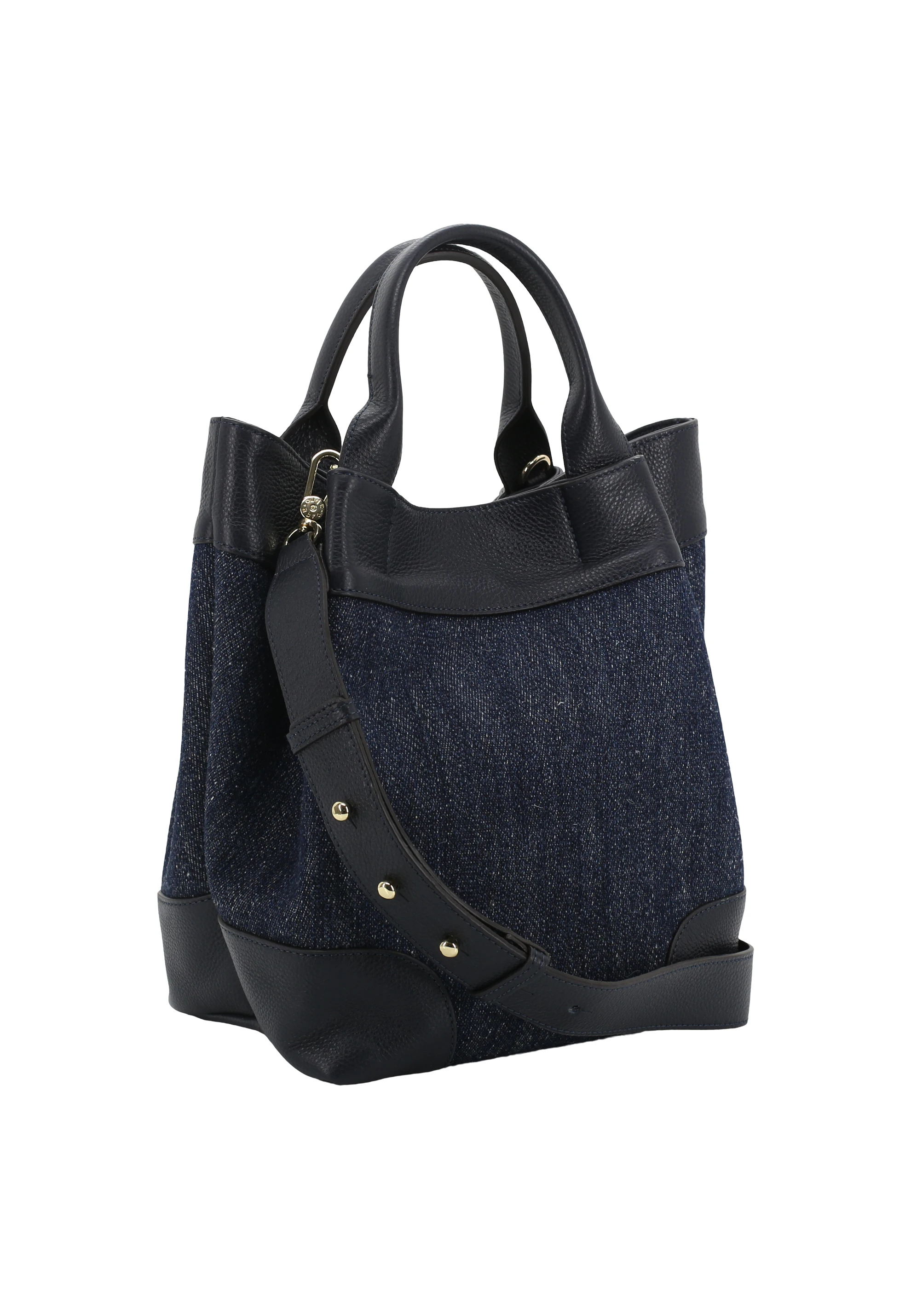 Shopping ESSENTIAL medium Pelle Denim Wool