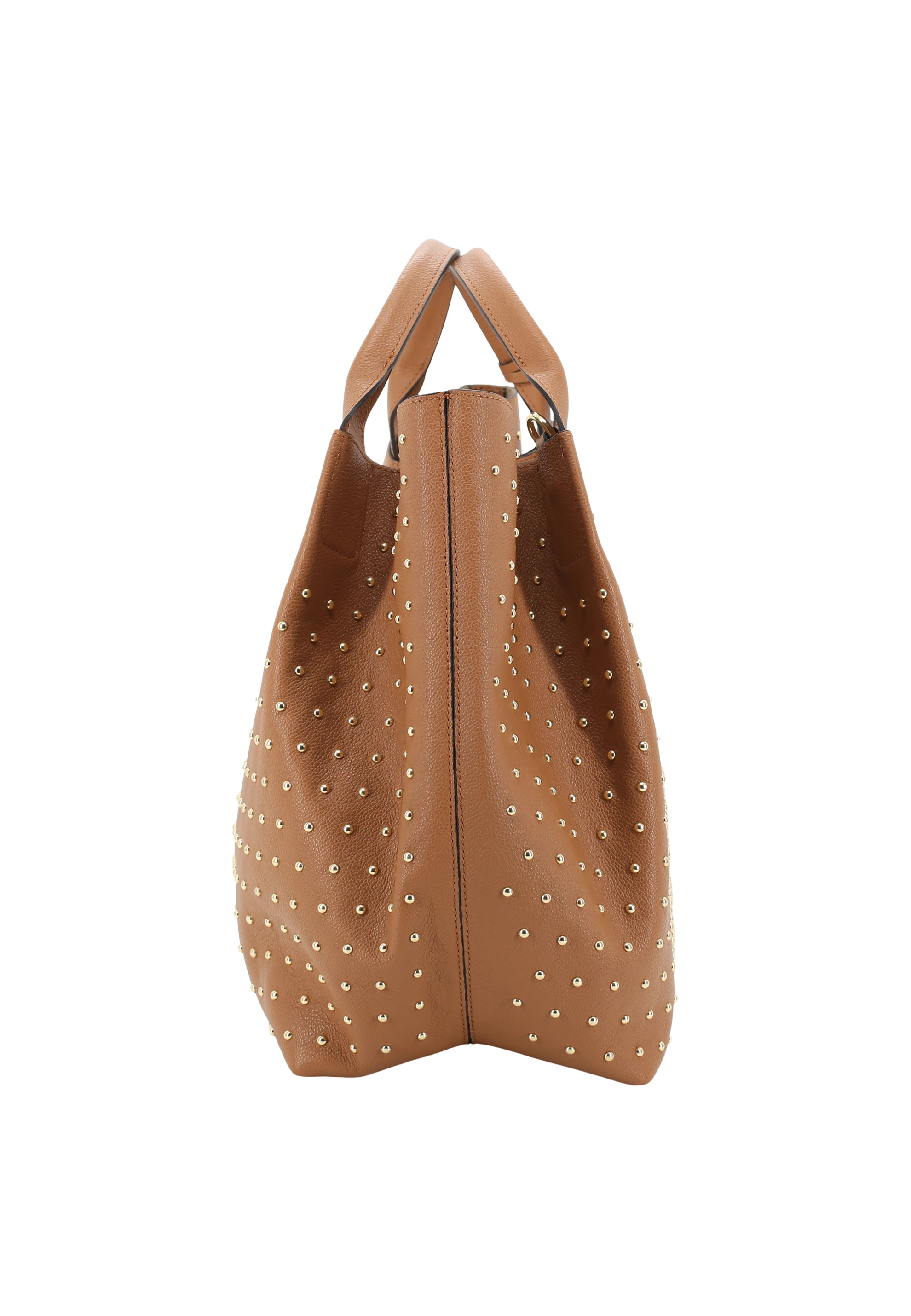 Shopper ESSENTIAL studs large Leder Agave