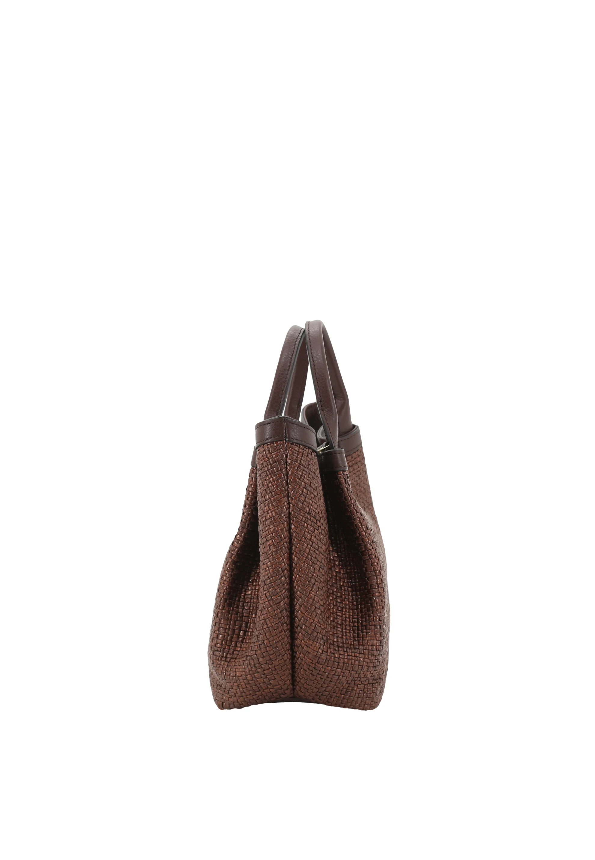 Sac shopping ESSENTAIL small Raffia intreccio