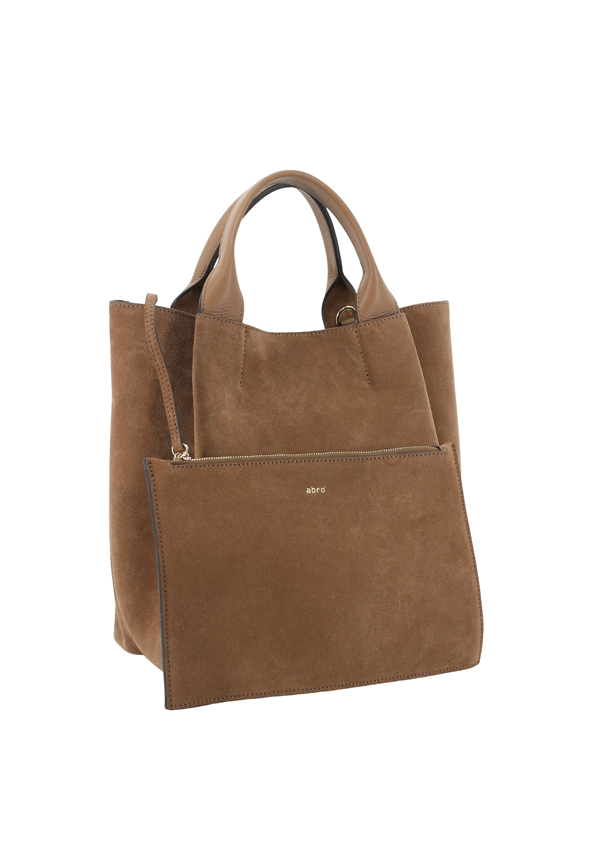 Shopper ESSENTIAL medium Leder Suede