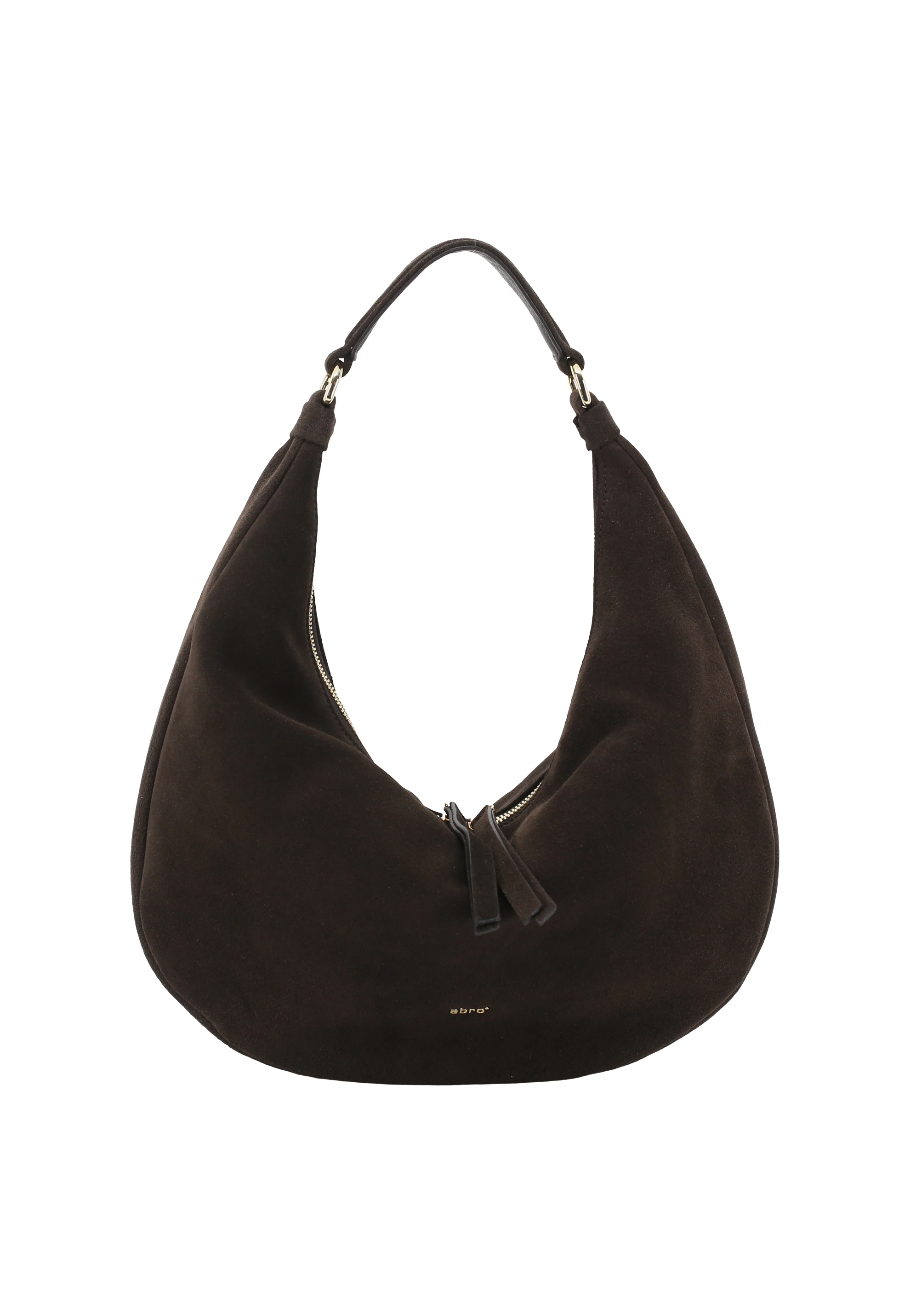 Beutel NANA small Leder Suede