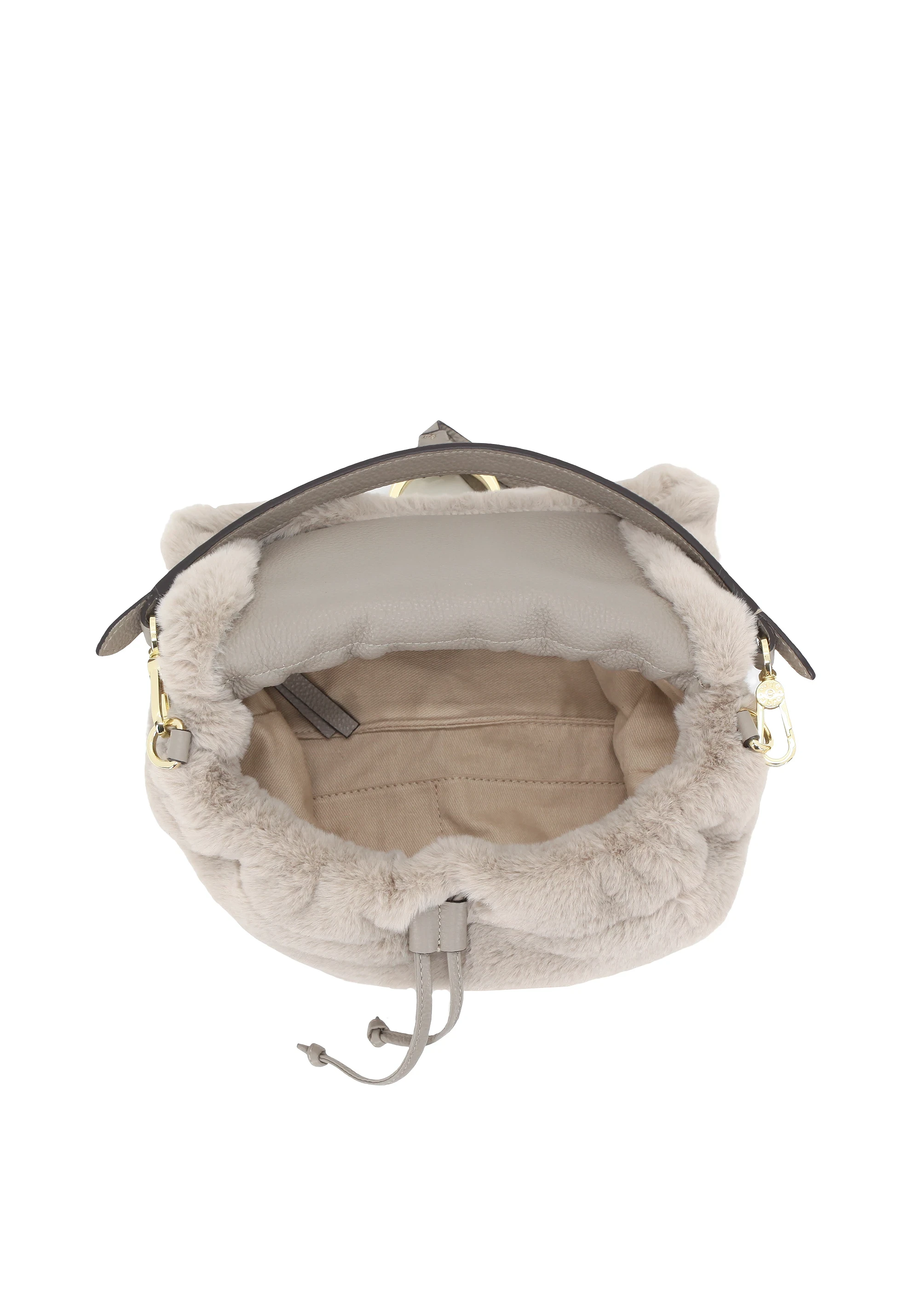 borsa a spalla TEMI medium Pelle Eco Fur