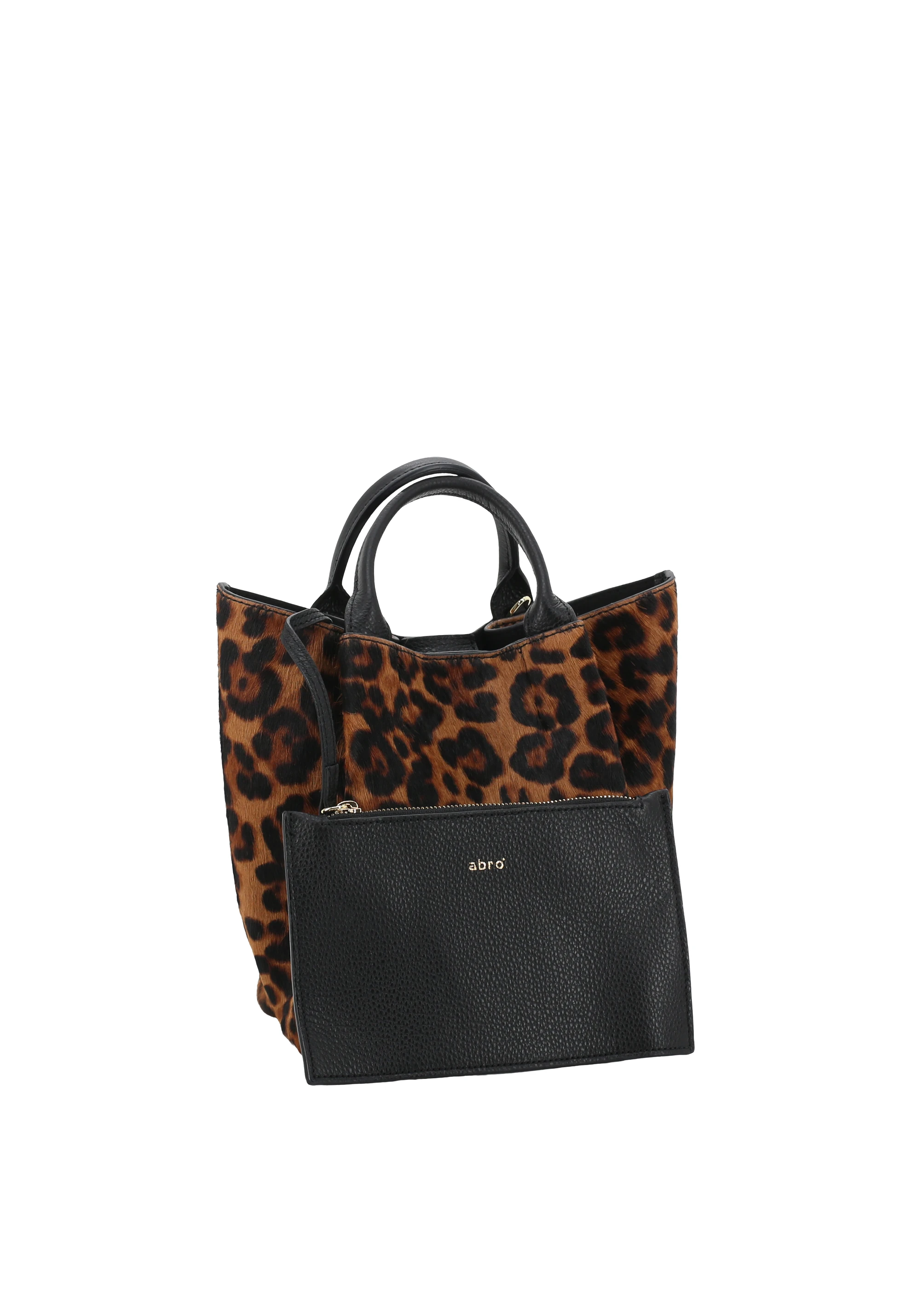 Shopper ESSENTIAL small Leather Animal Print