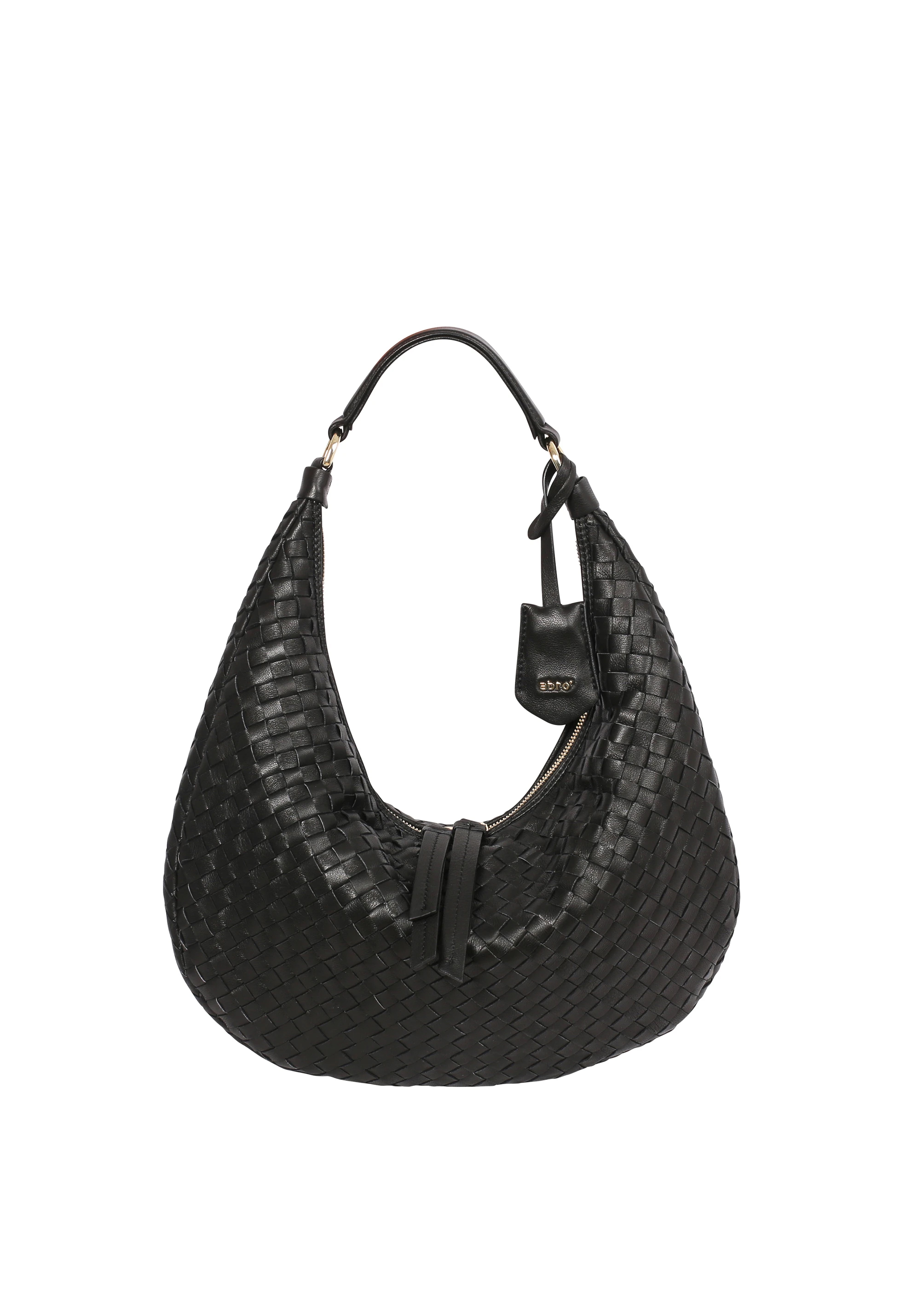 Sacca NANA small Pelle Piuma woven