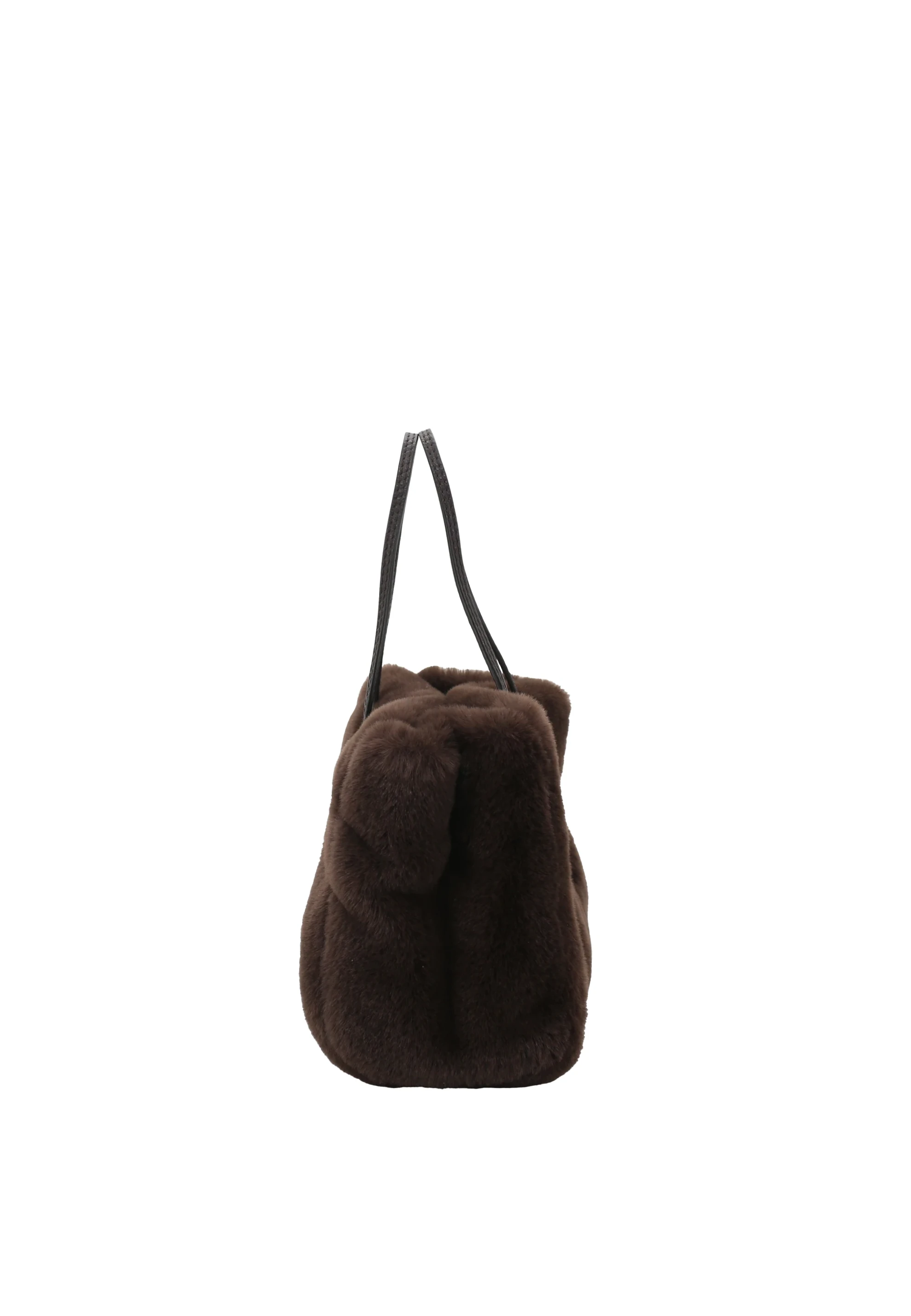 Handtasche NOELLE Leder Eco Fur