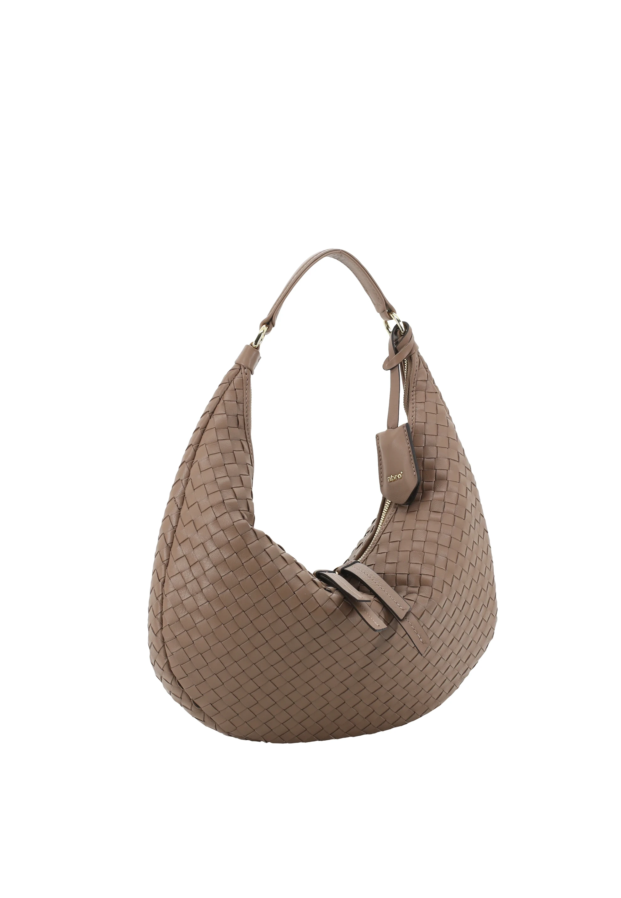 Sacca NANA small Pelle Piuma woven
