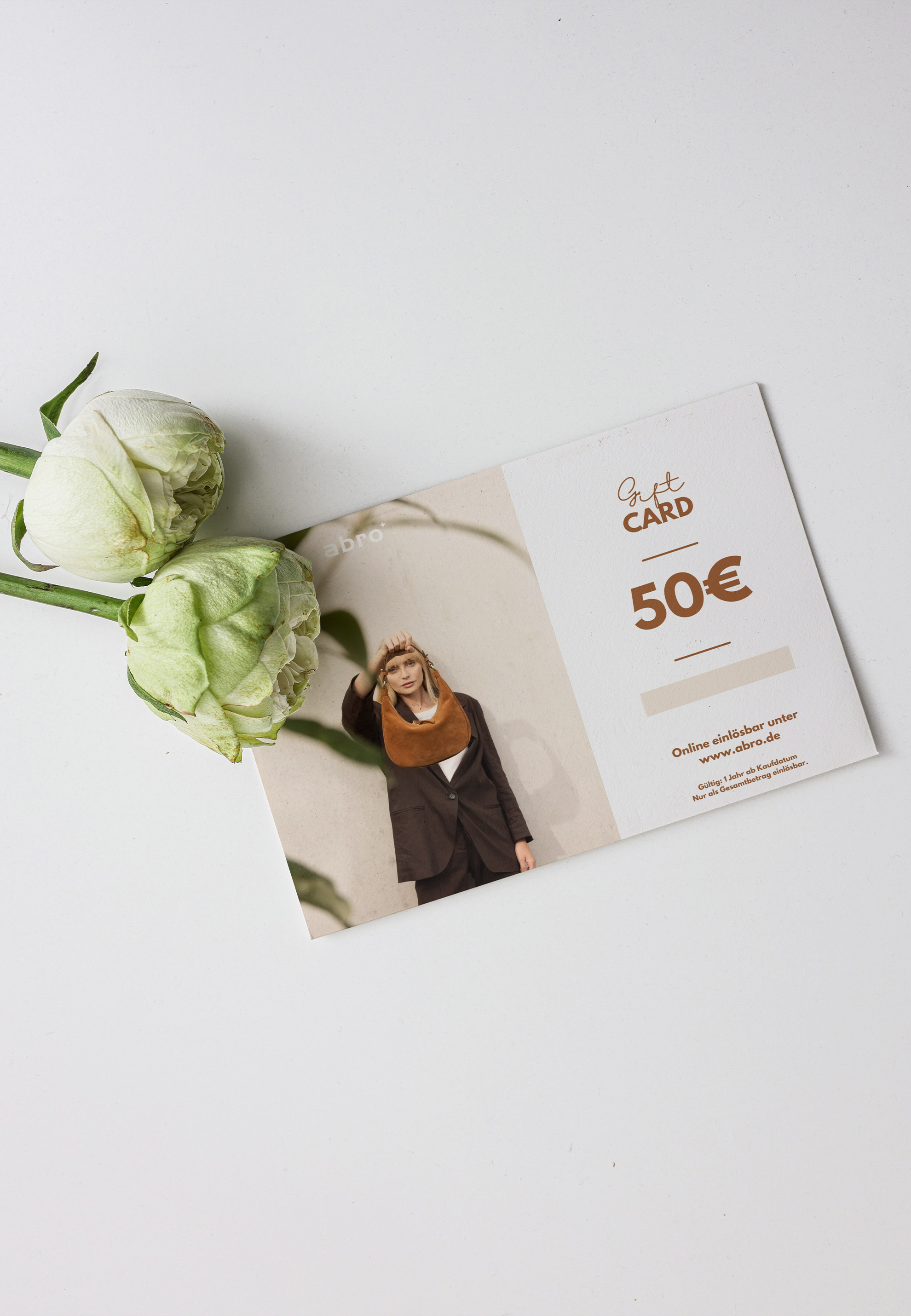 Digitale Geschenkkarte