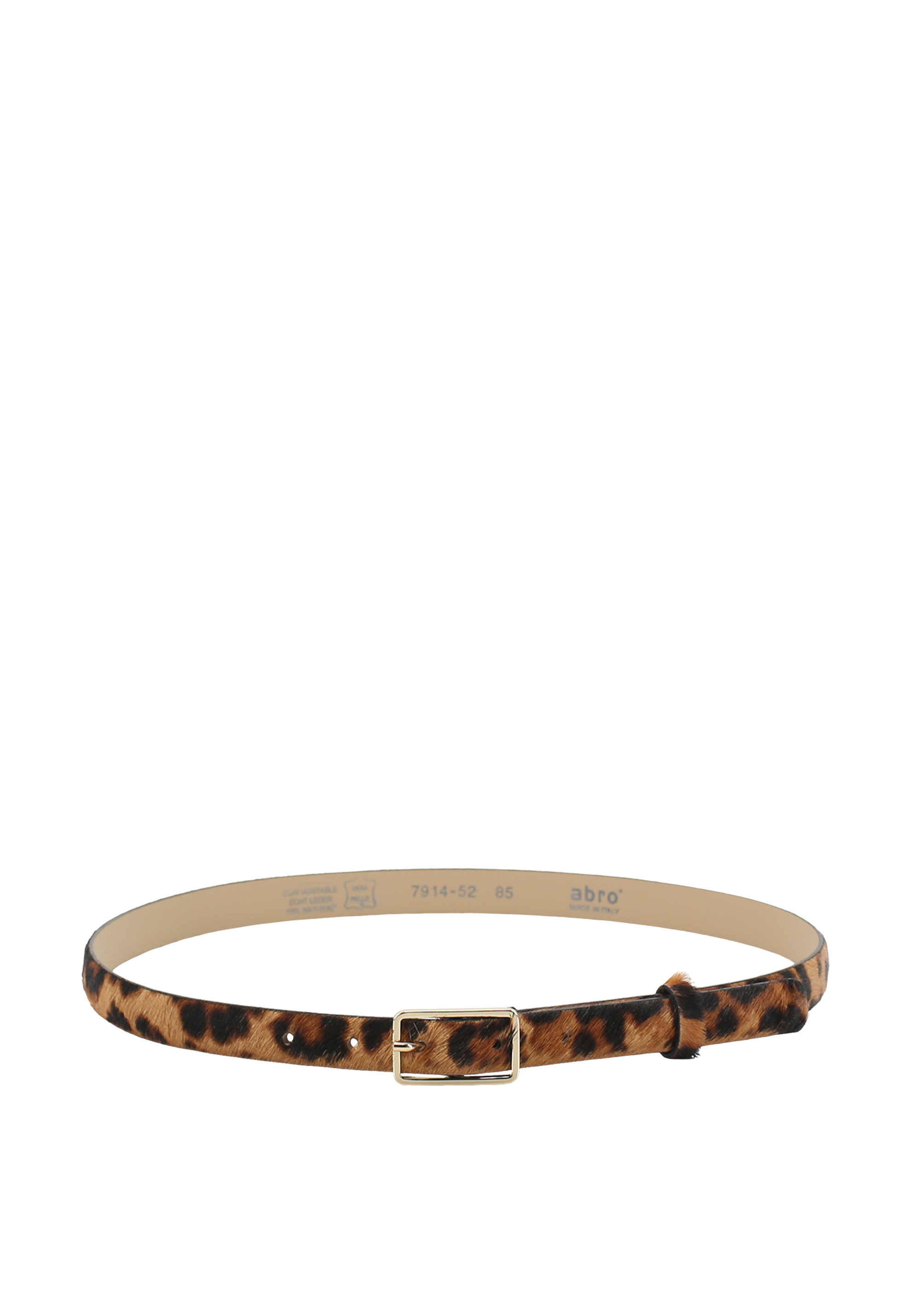 Belt Leather Animal print