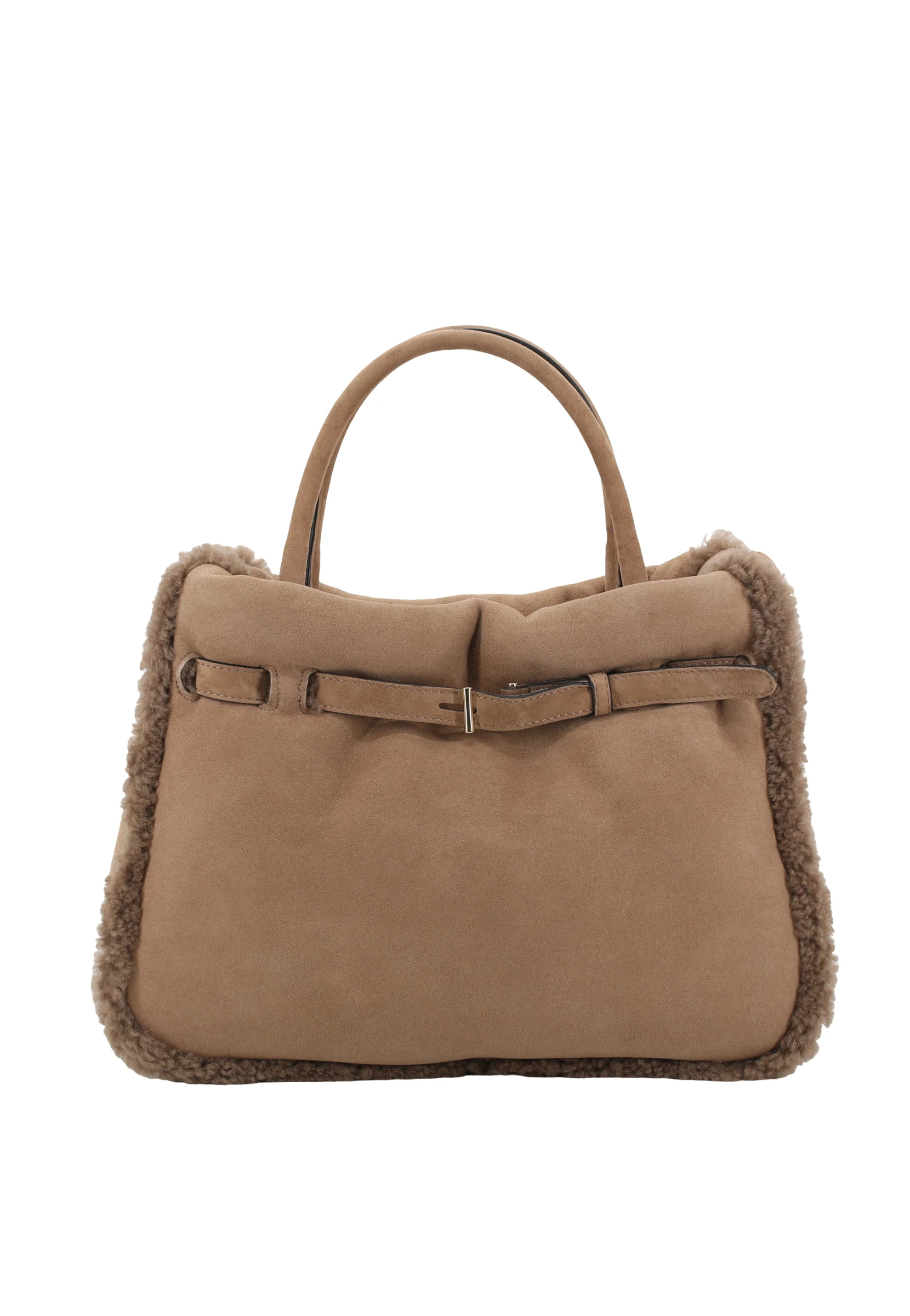 Handtasche JILL Leder Shearling Reversible