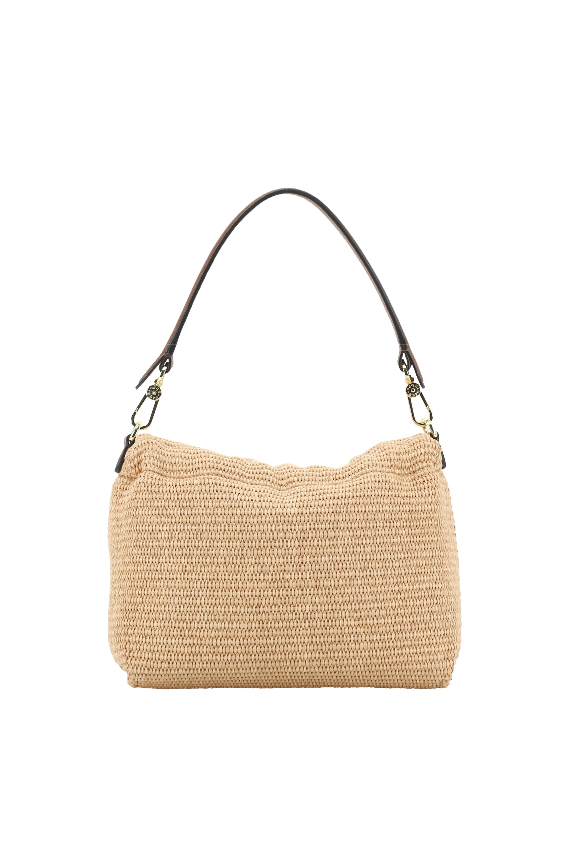 shoulder bag TEMI medium Raffia