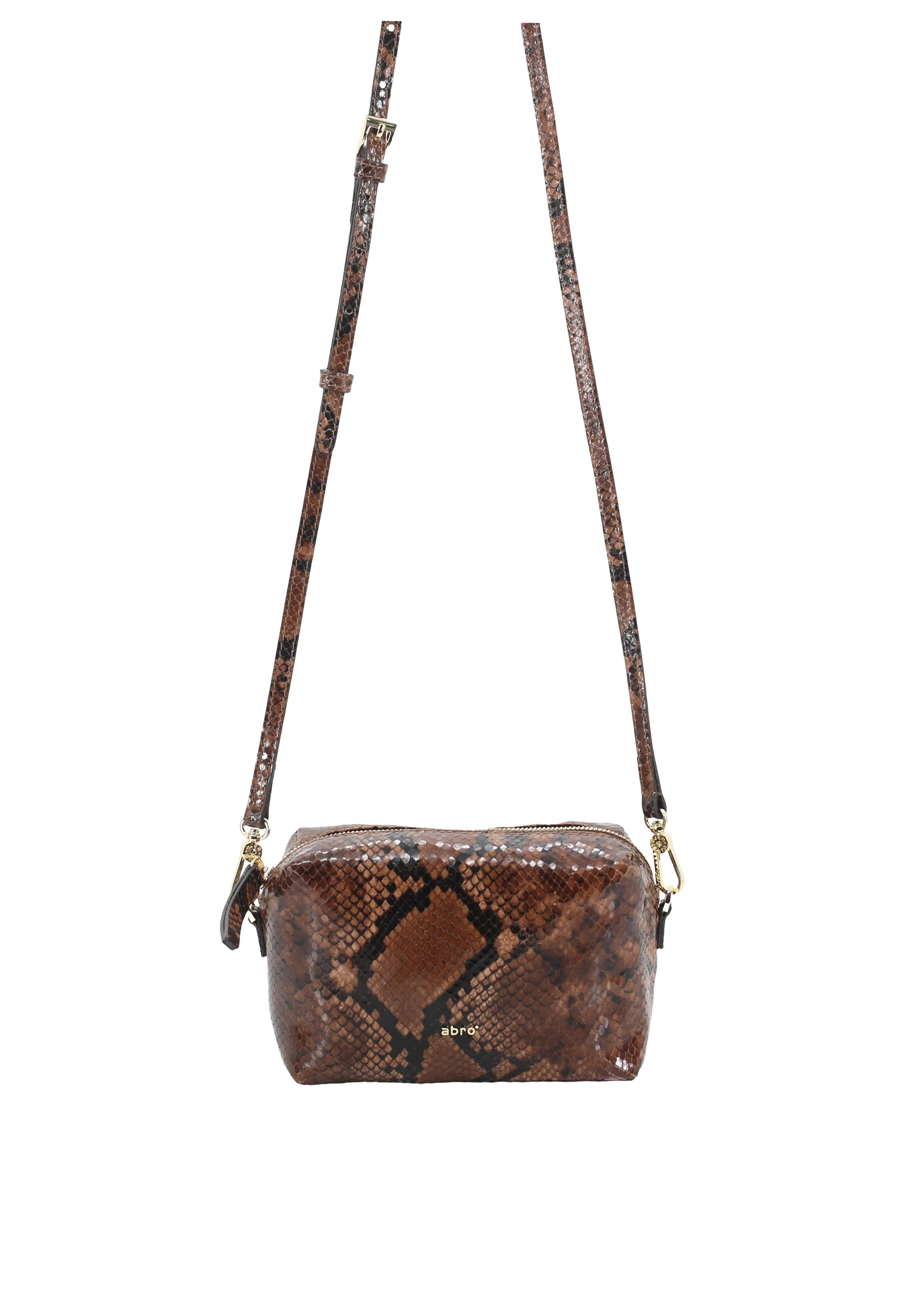 Umhängetasche KAIA Leder Phyton geprägt