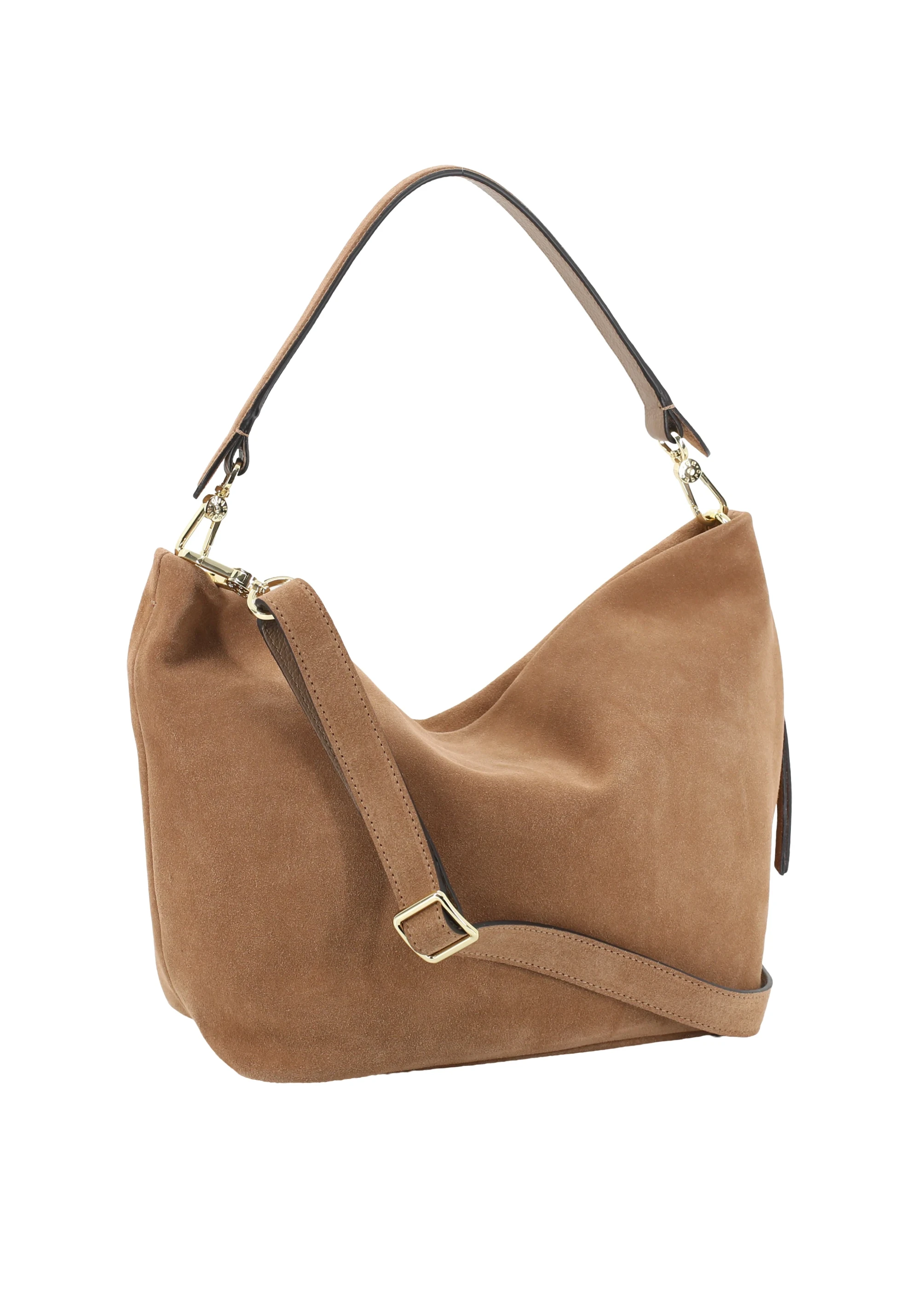 Hobo EBONY BIG Leather Suede