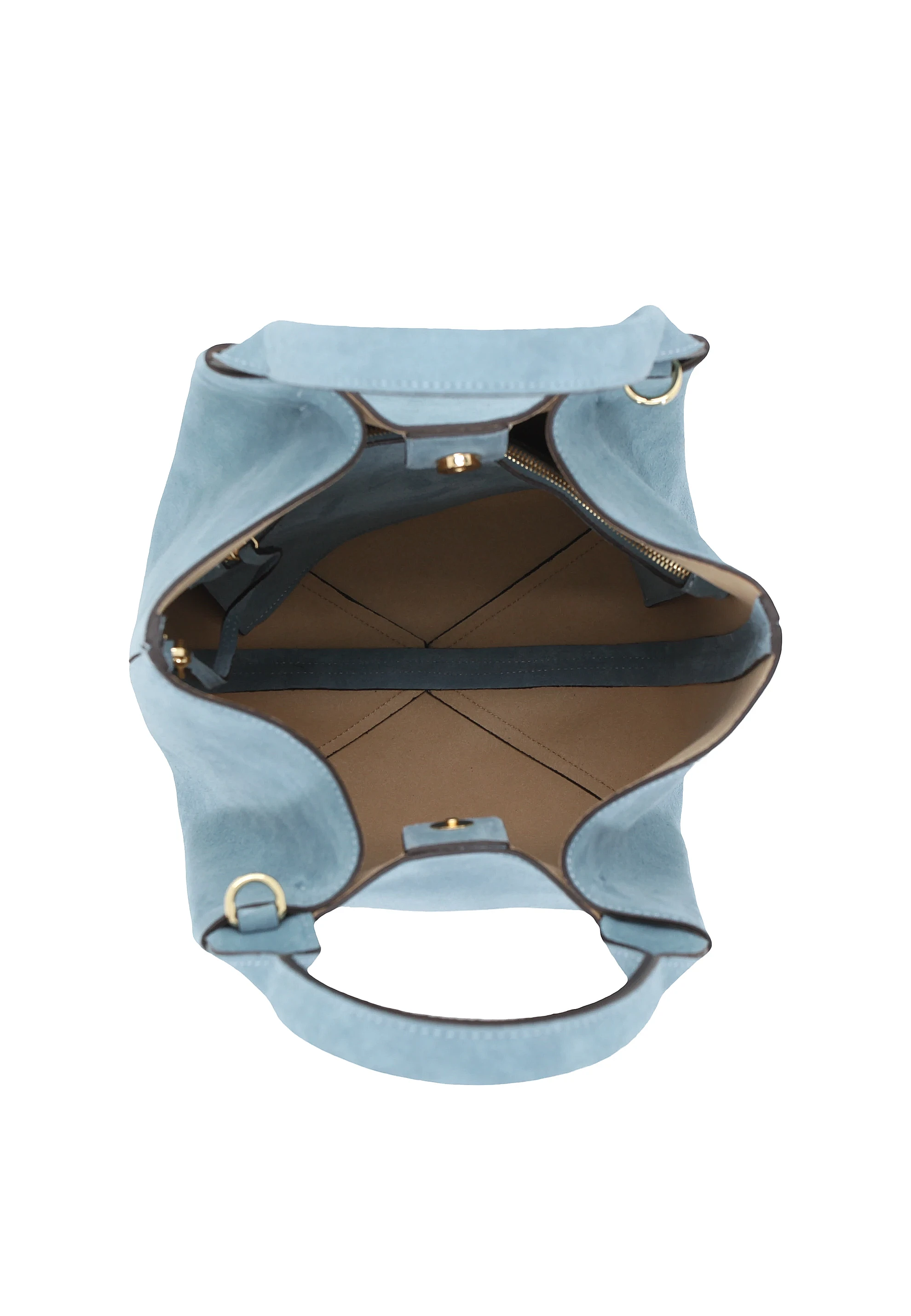 Sac shopping ESSENTAIL medium Cuir Suede