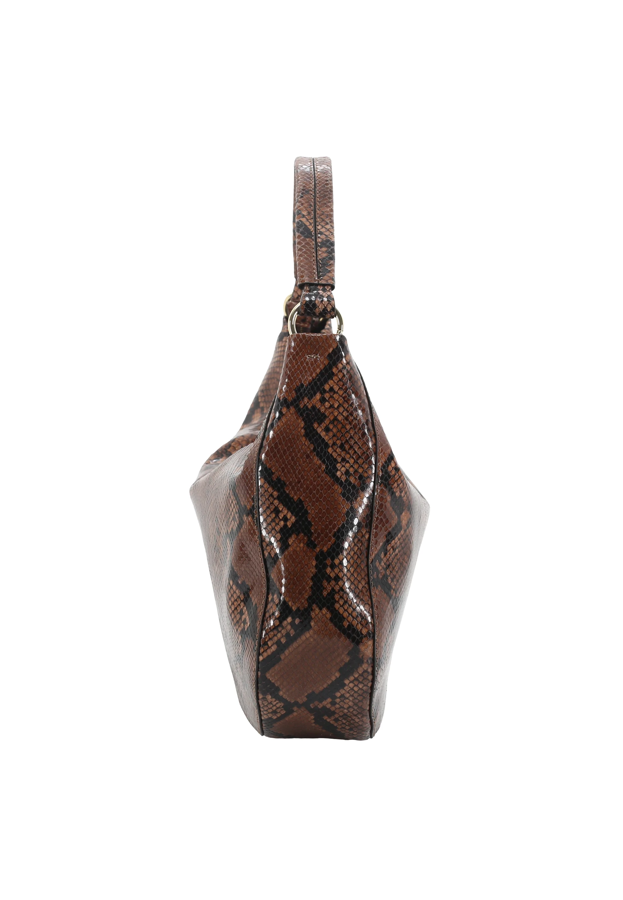 Hobo MIA Leather phyton embossed