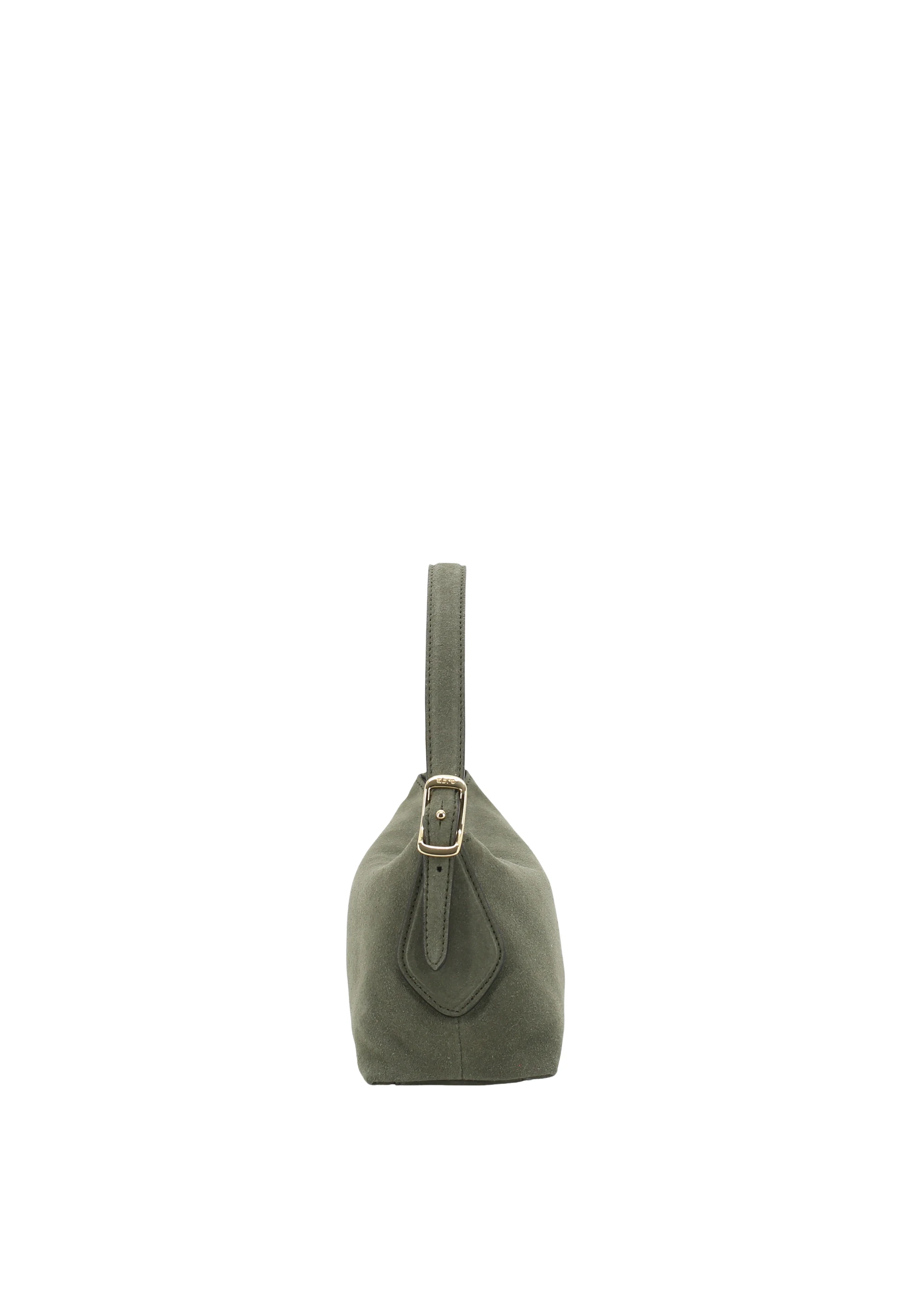 Schultertasche CARINA Leder Suede