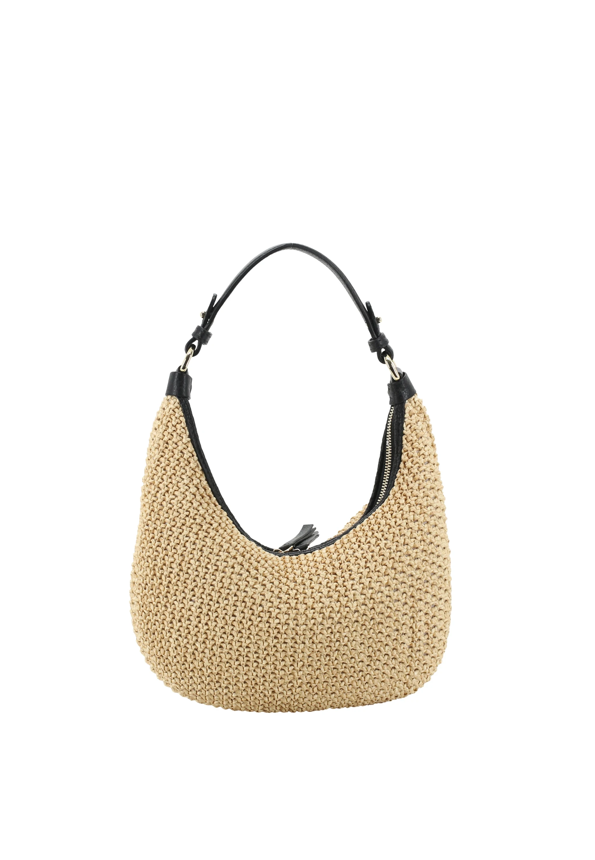 Sac NANA mini Raffia Maglia/cuir