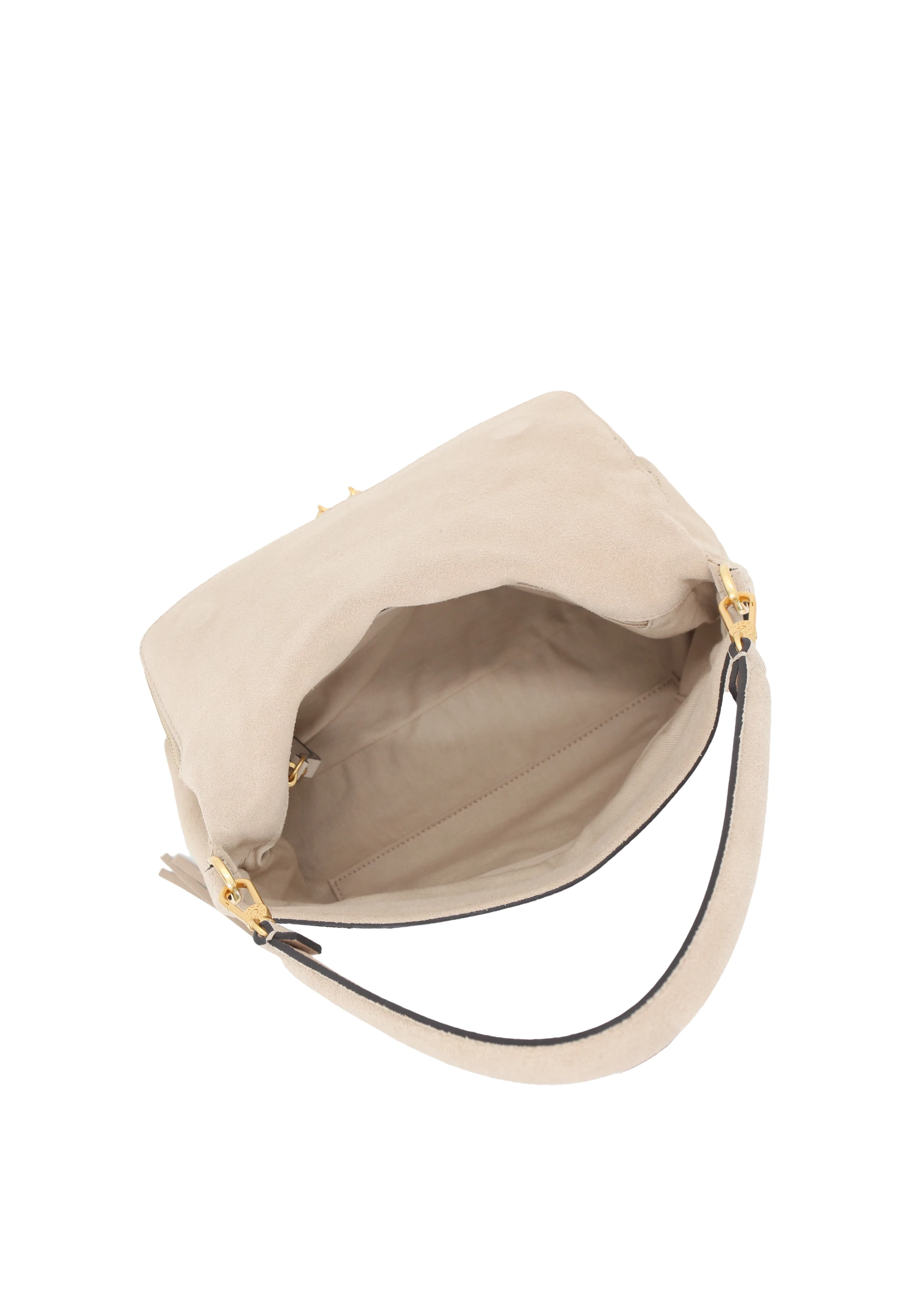 Borsa a spalla TRINITY Pelle Suede