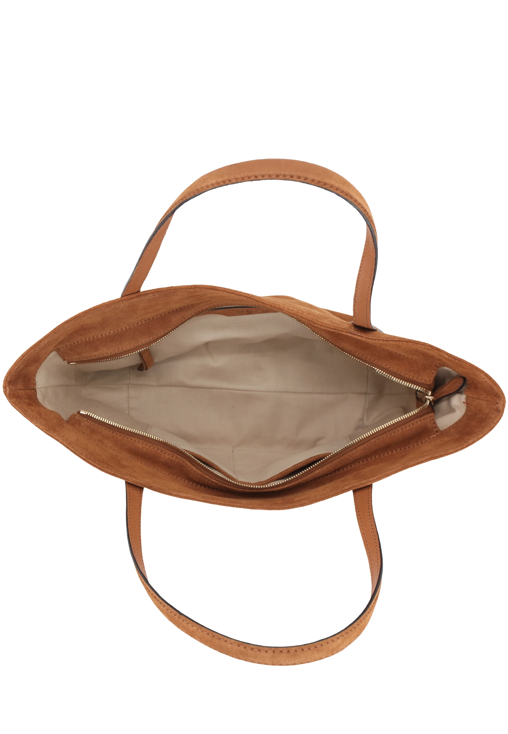 Shopper CARINA Leder Suede