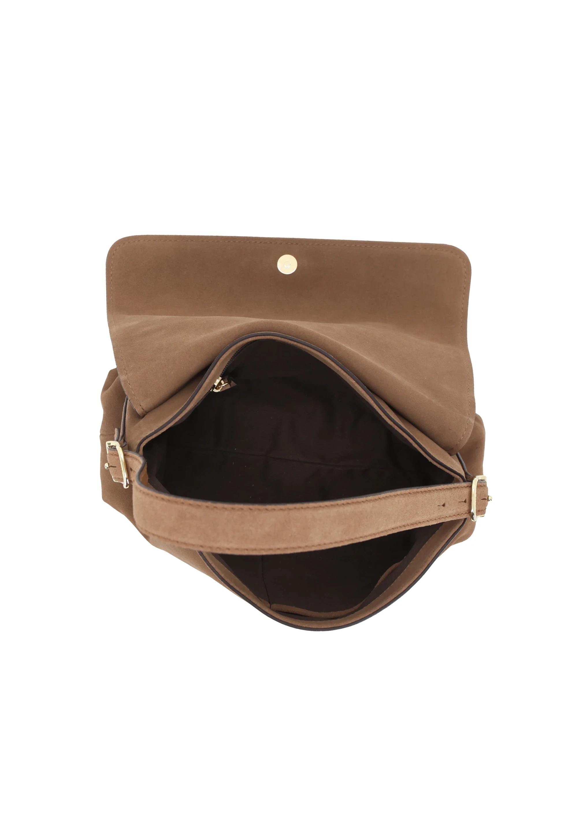 Bolso de hombro CARINA Piel Suede