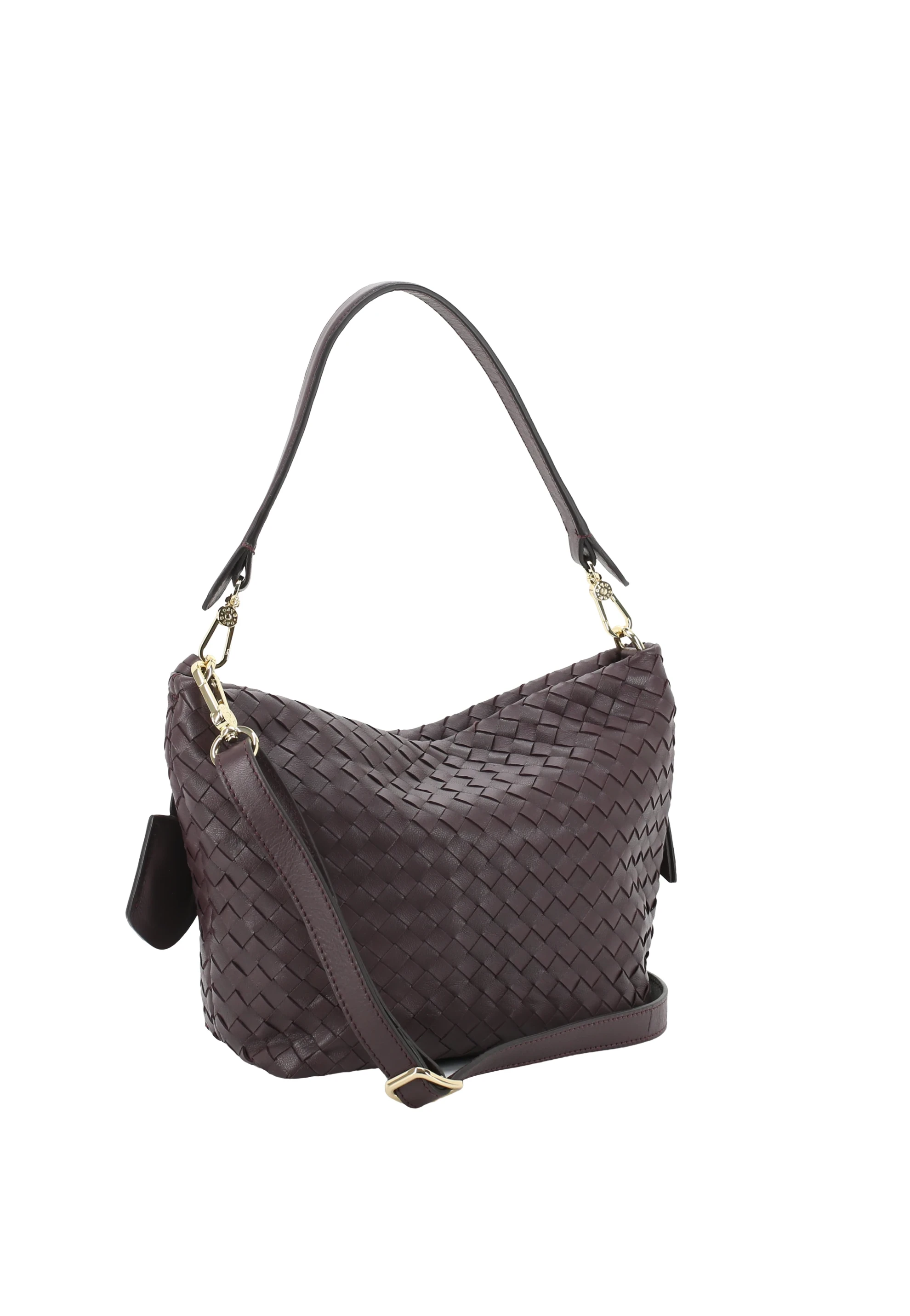 Beutel EBONY SMALL Leder Piuma Opaco