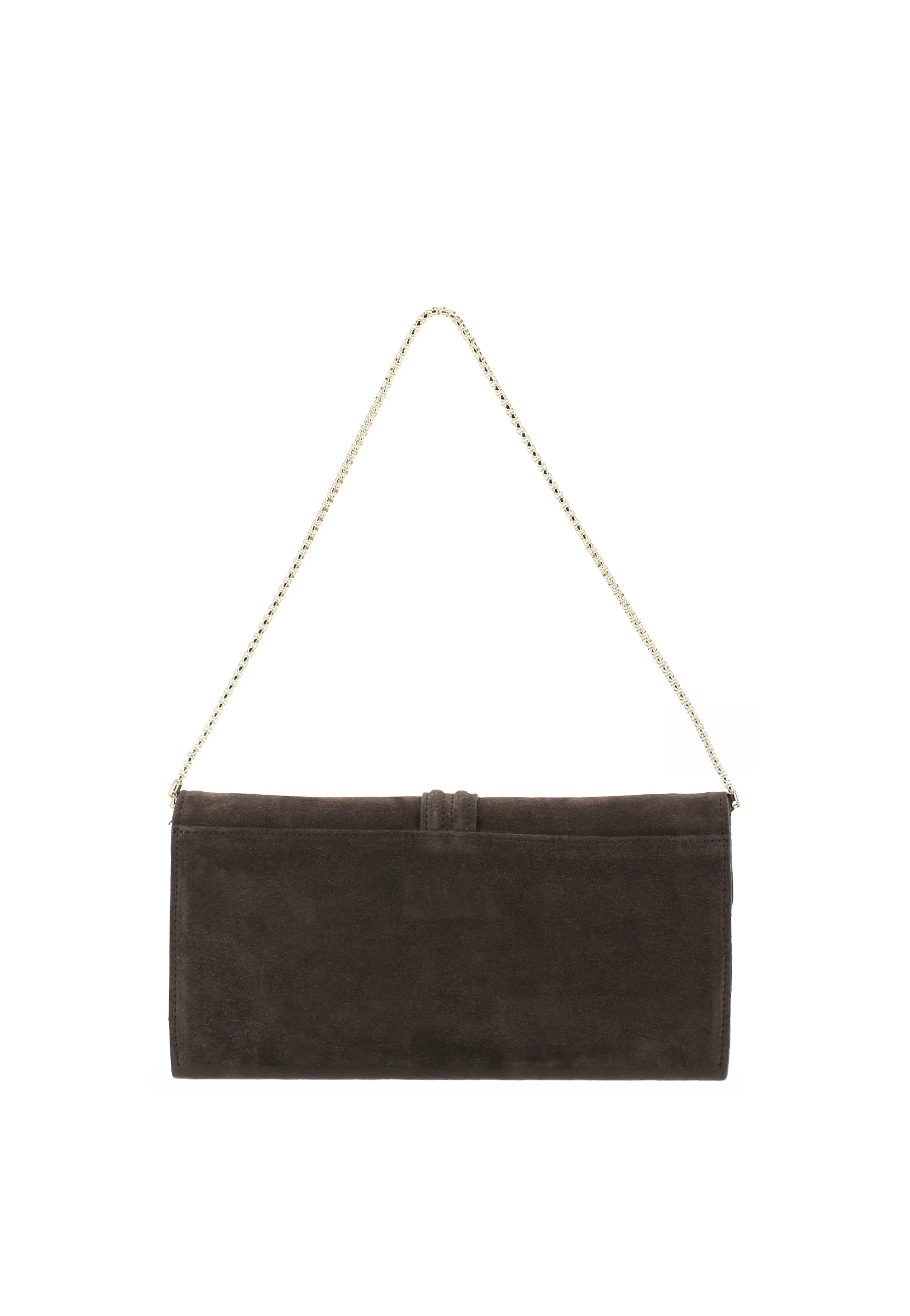 Schultertasche LUNA Leder Suede