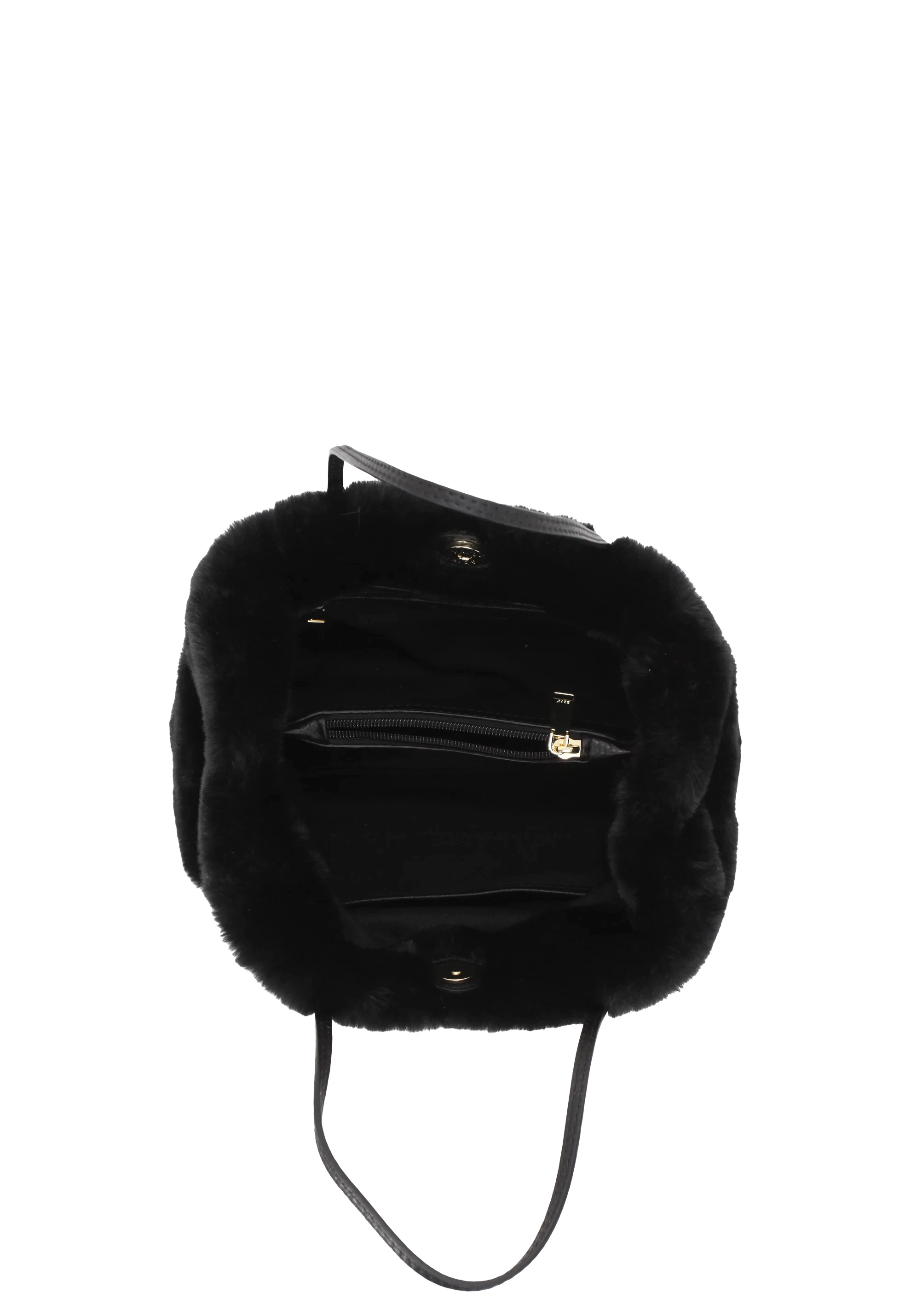 Handtasche NOELLE Leder Eco Fur