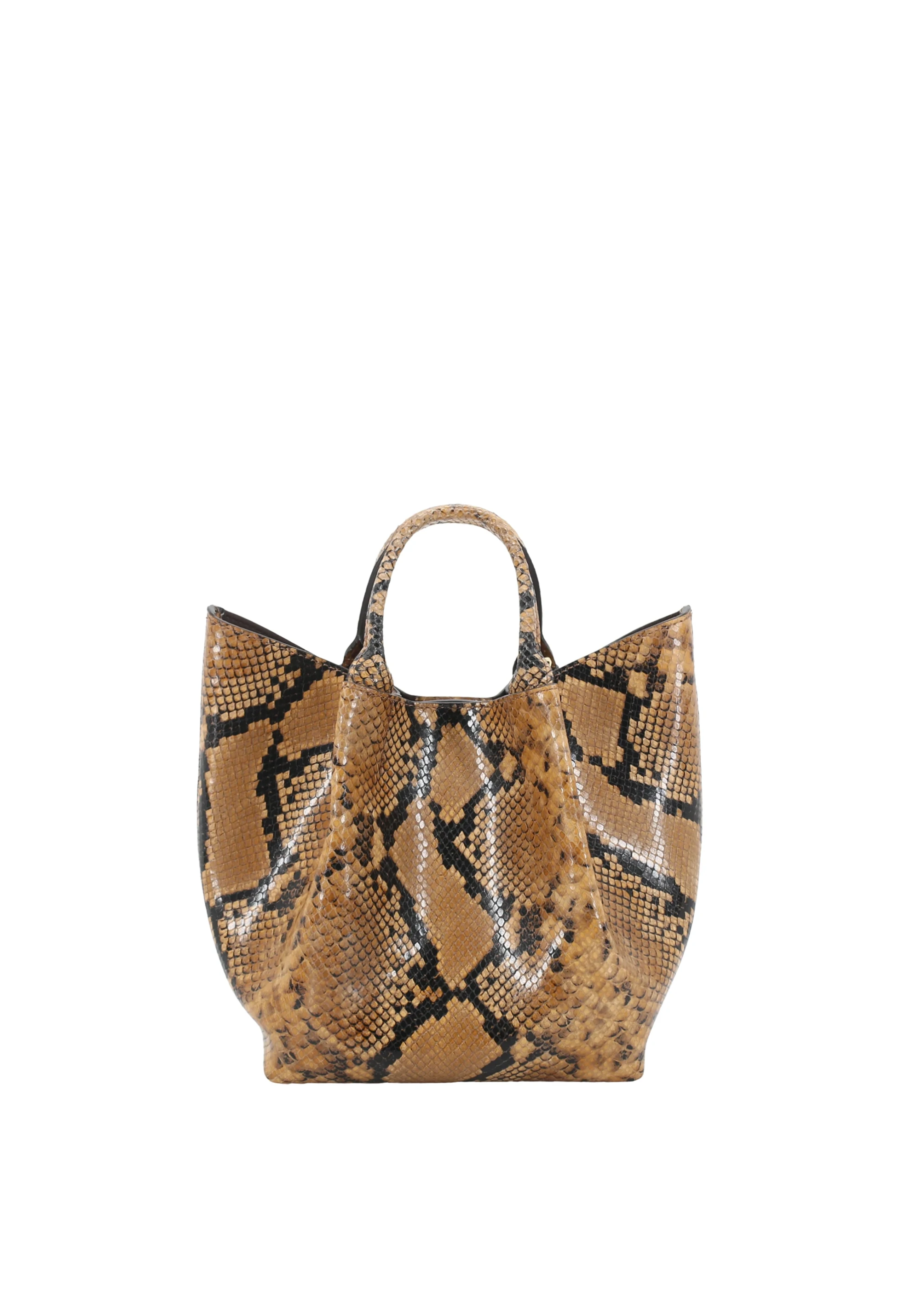 Shopper ESSENTIAL small Piel estampado de serpiente
