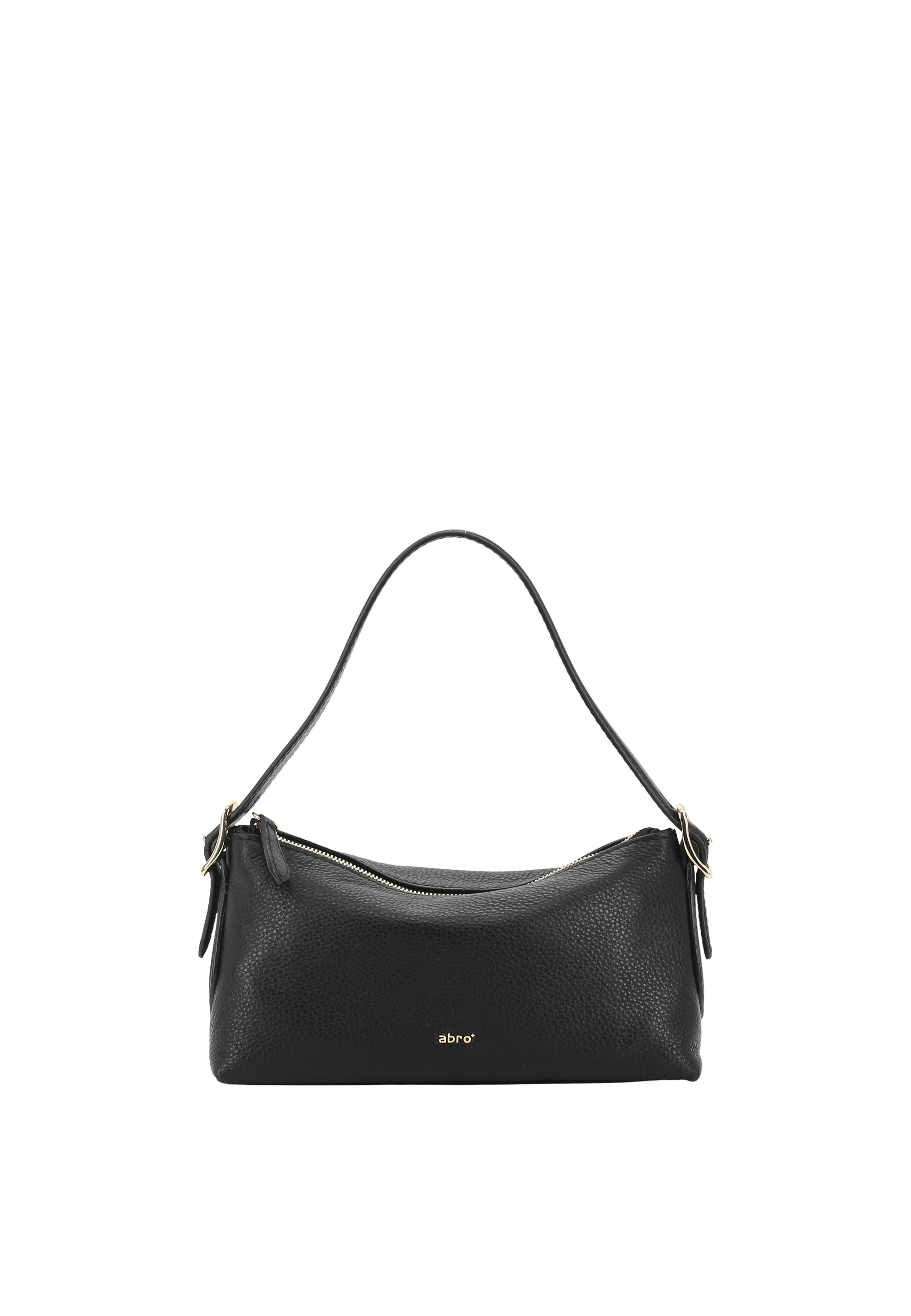 Schultertasche CARINA Leder Agave