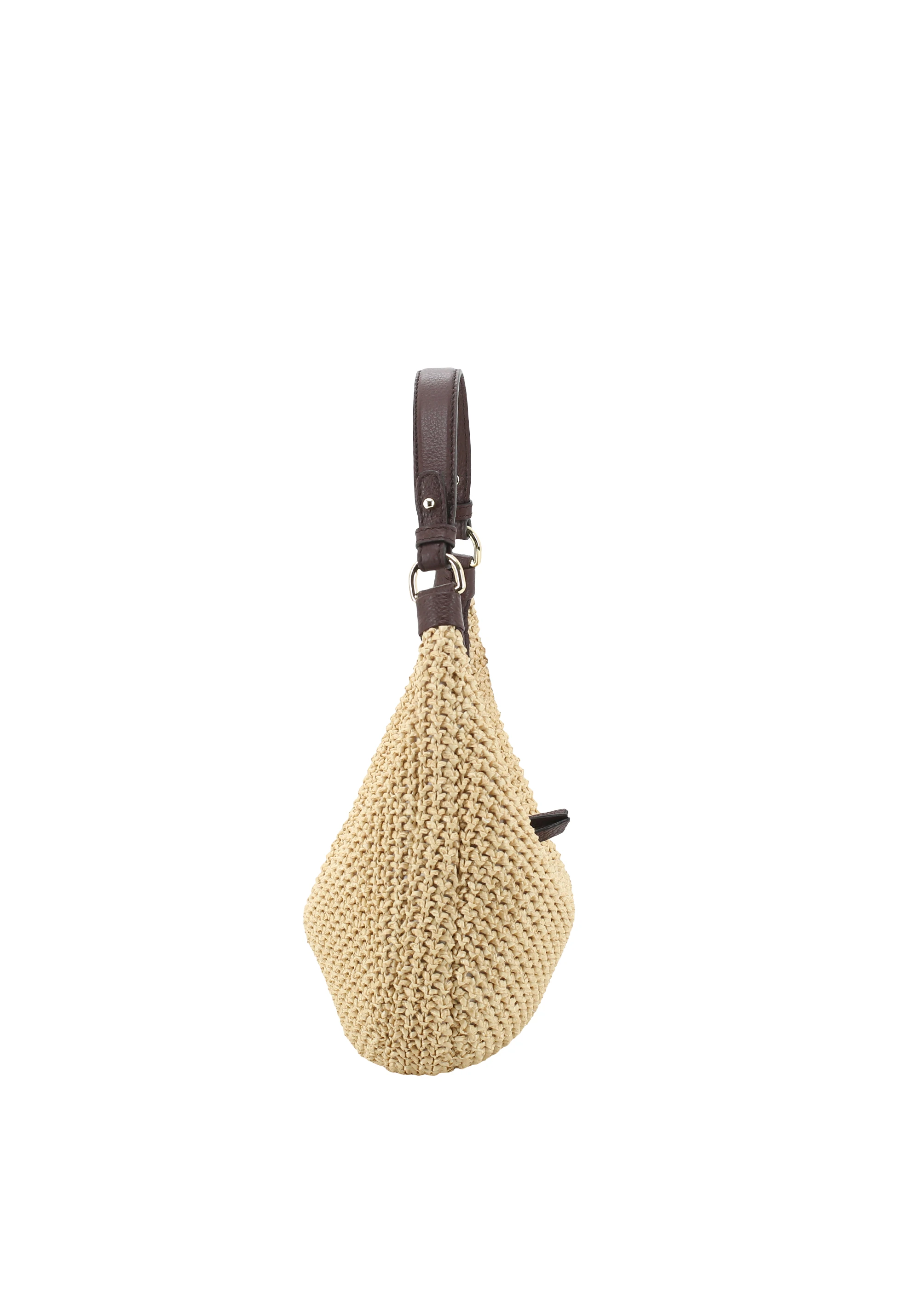 Sac NANA mini Raffia Maglia/cuir