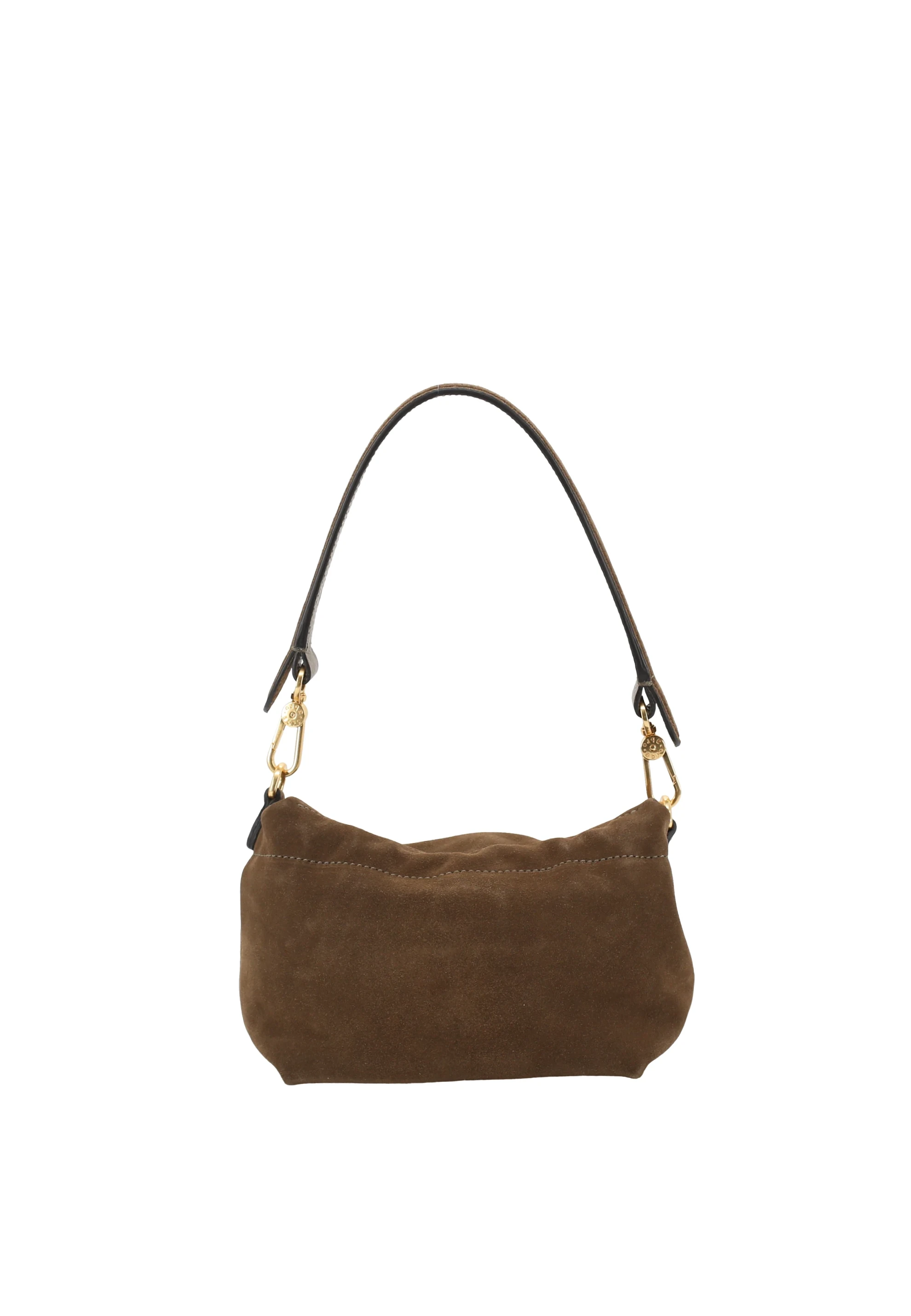 shoulder bag TEMI small Leather Suede