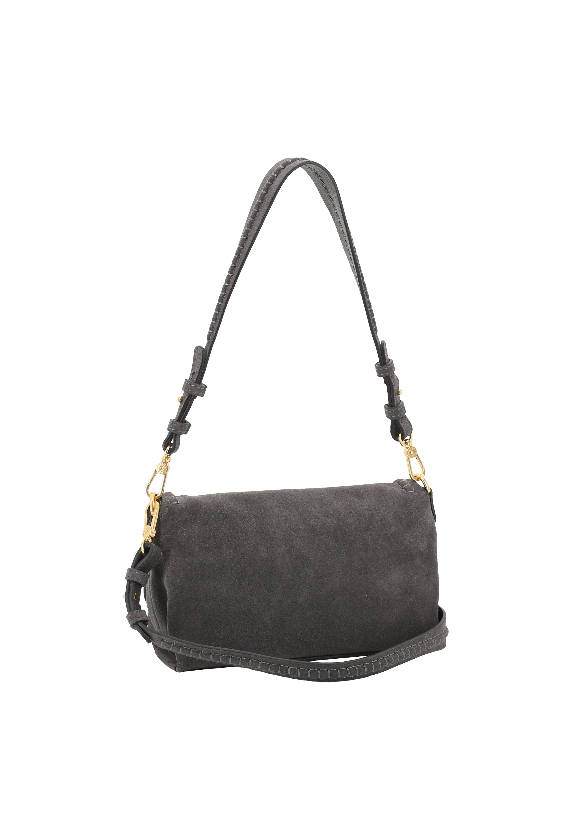 Borsa a spalla SIGNATURE Pelle SUEDE