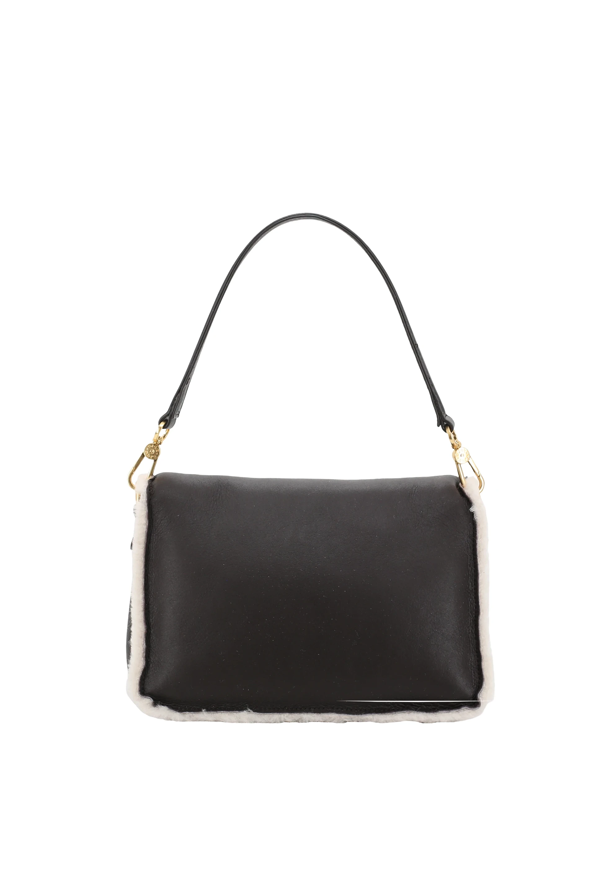 Shoulder Bag TEMI Leather Shearling reversible