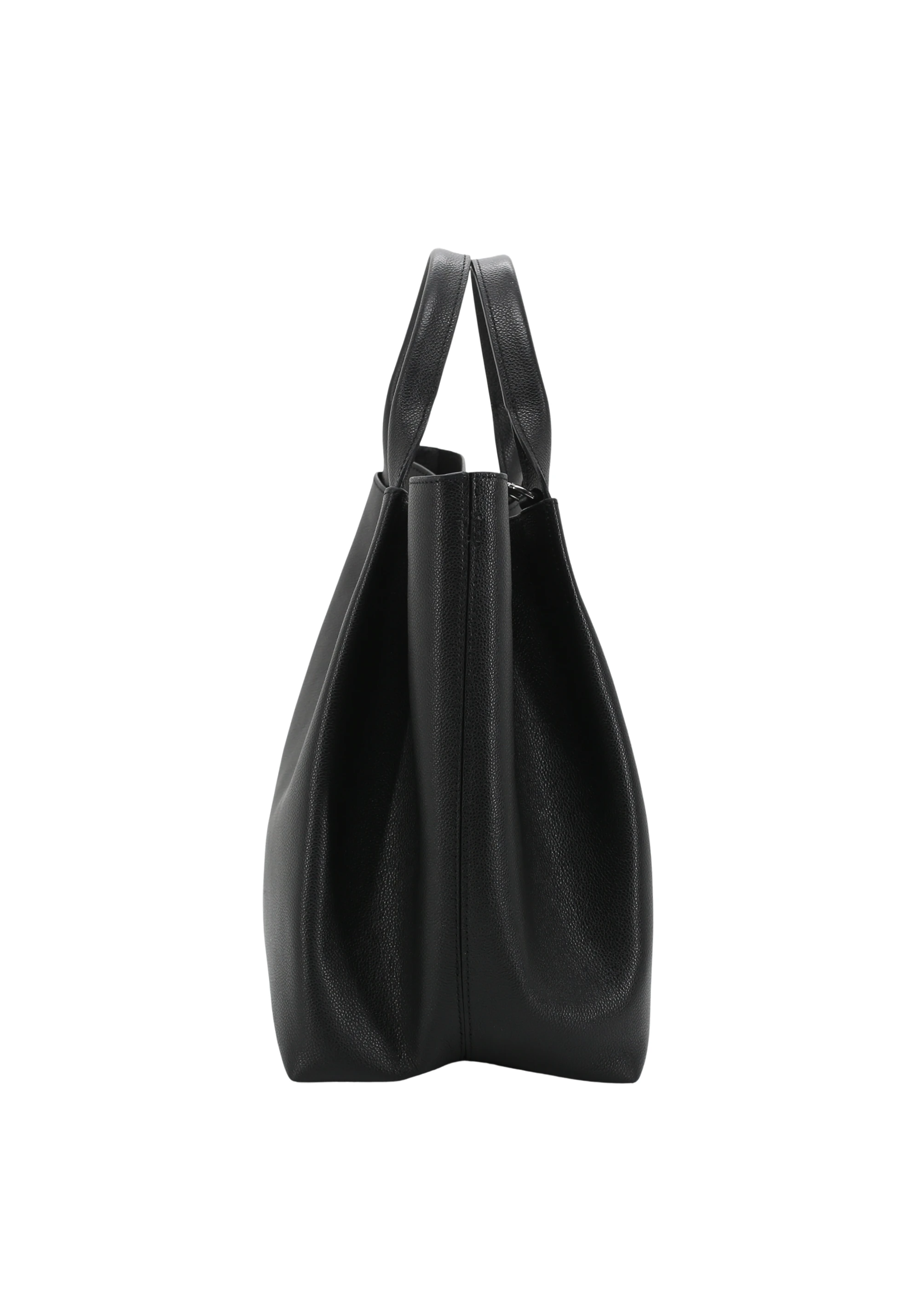 Sac shopping ESSENTAIL medium Cuir Agave