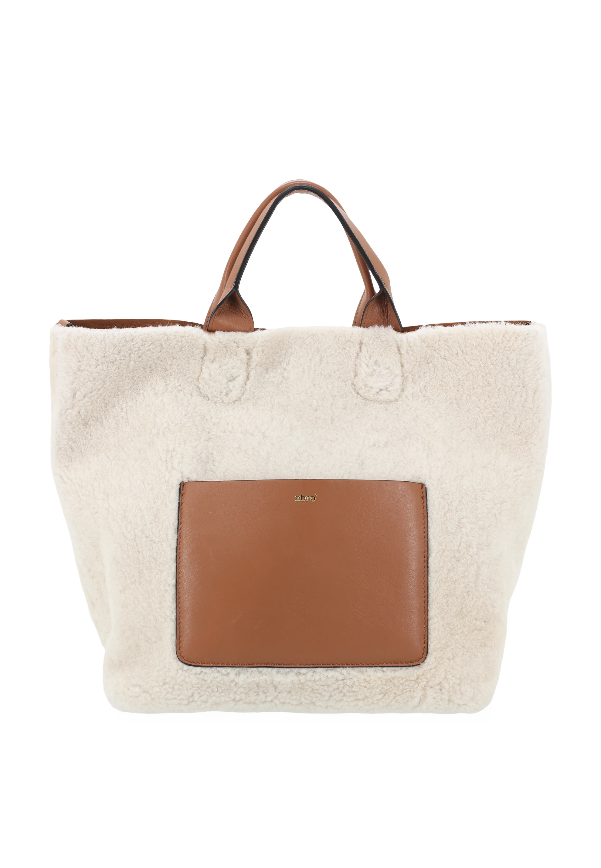 Shopper RAQUEL big Leather Shearling reversible