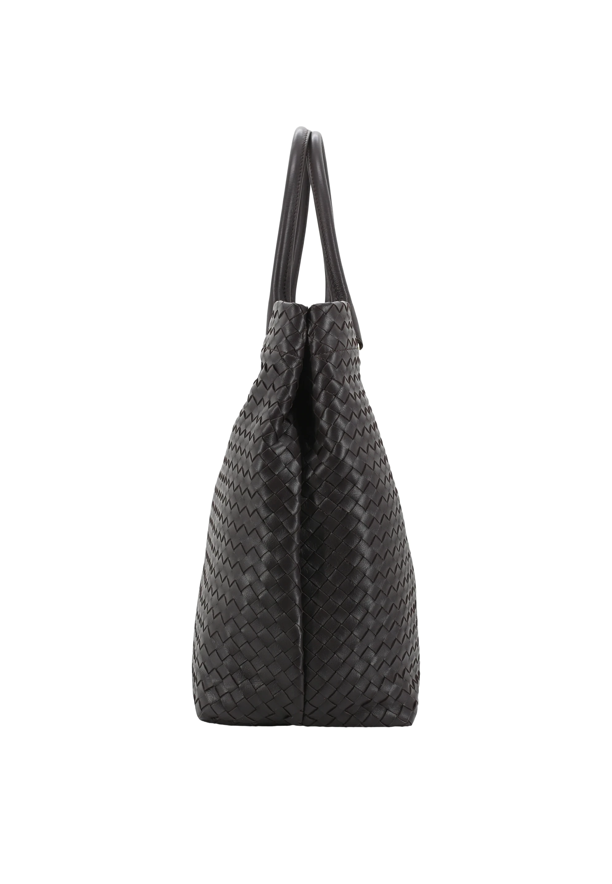 Shopper ROOFTOP Leather Piuma weaving