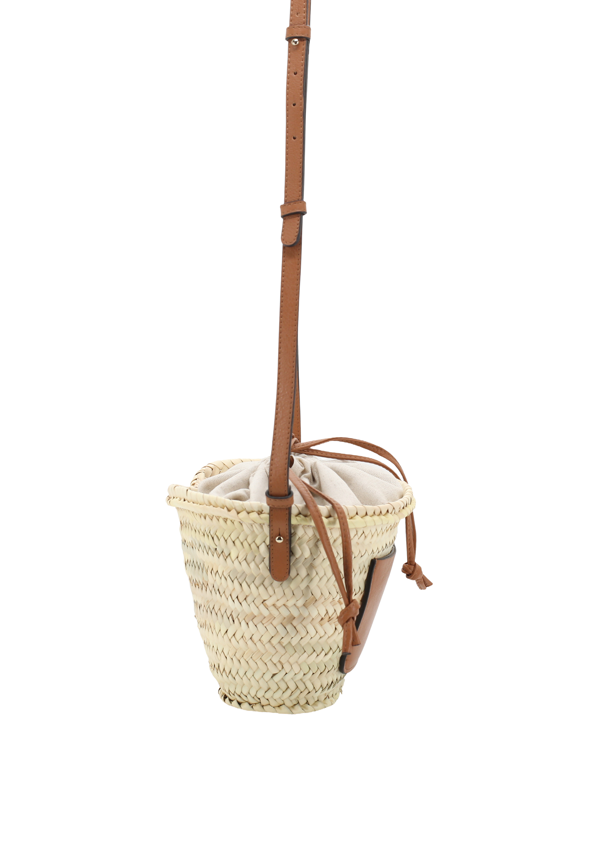 Sac Shopping GEMMA Palm/Cuir Agave