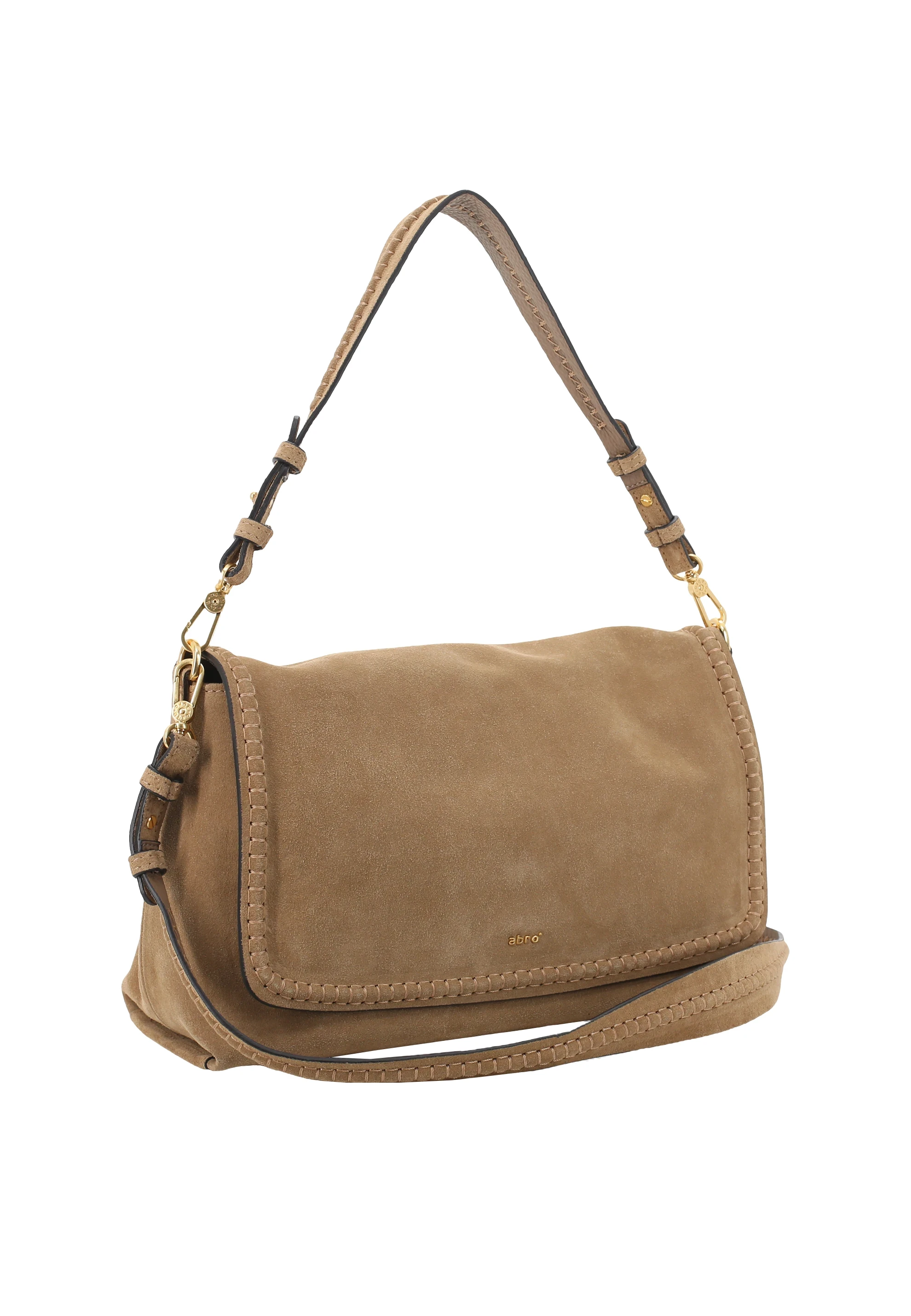 Borsa a spalla SIGNATURE BIG Pelle SUEDE