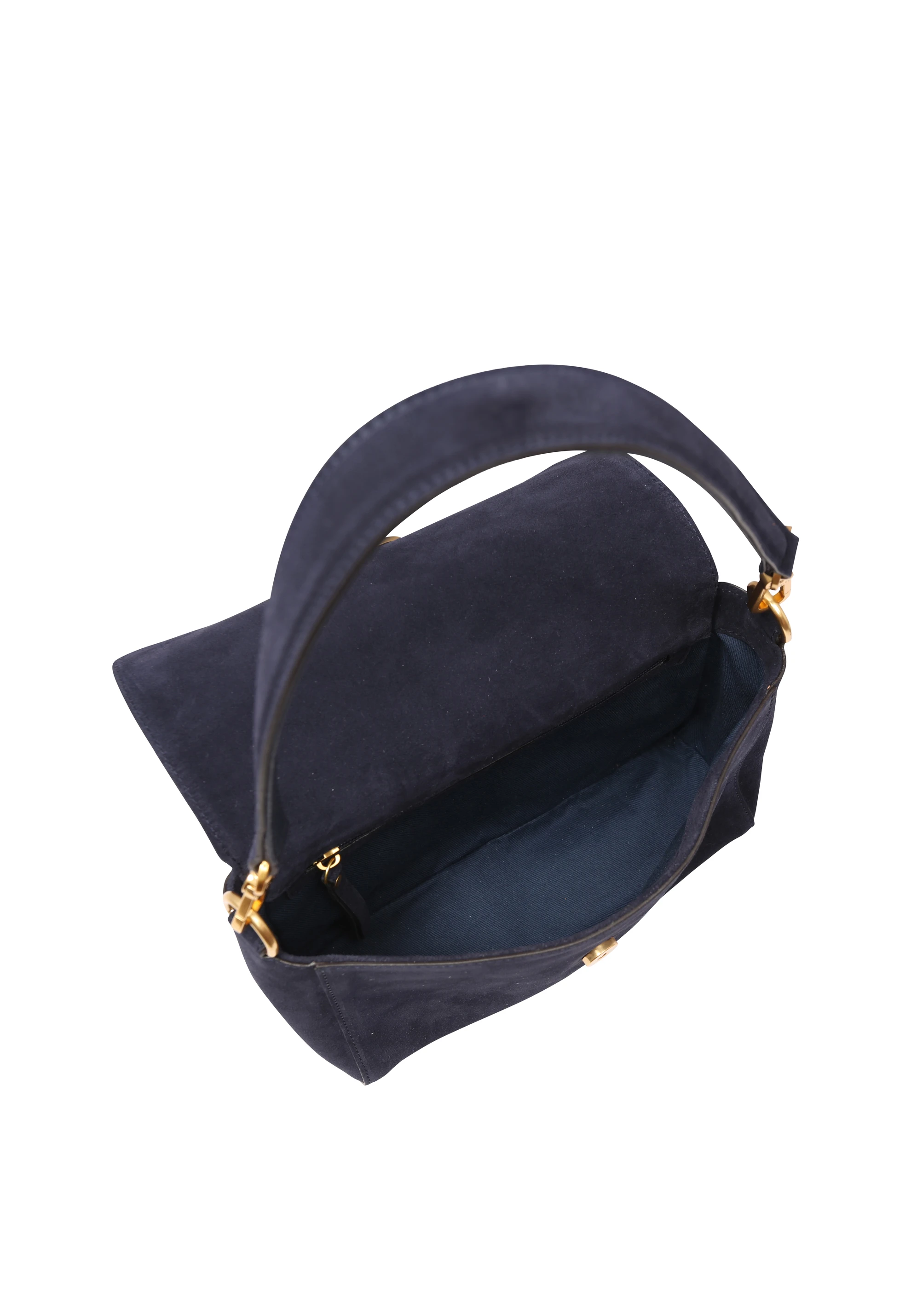 Schultertasche TEMI Leder Suede