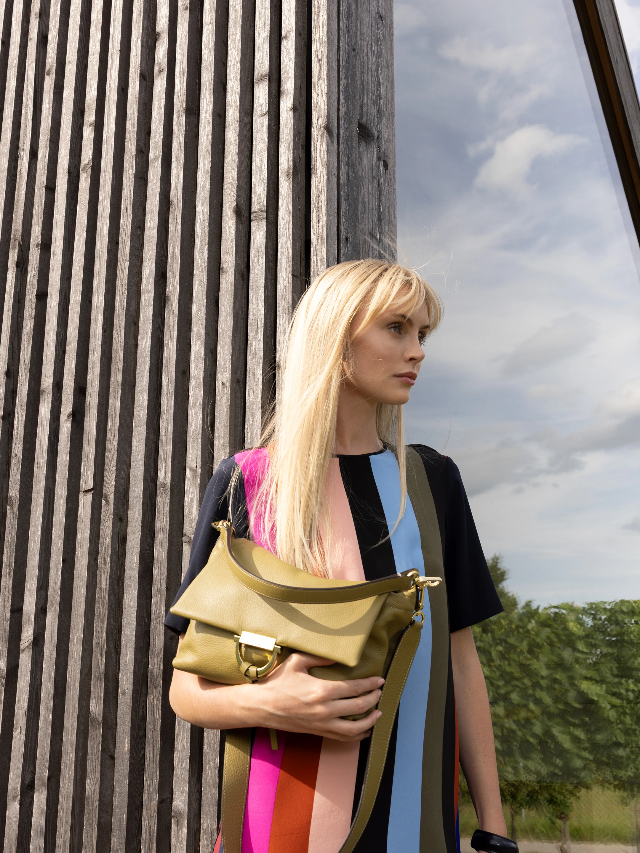 borsa a spalla TEMI medium Pelle Dalia