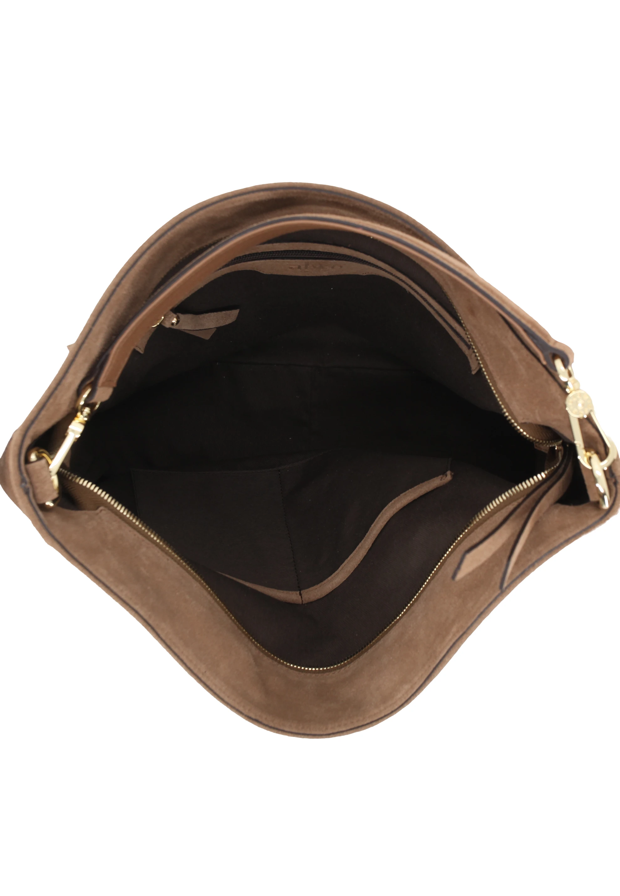 Beutel Mia Leder Velours