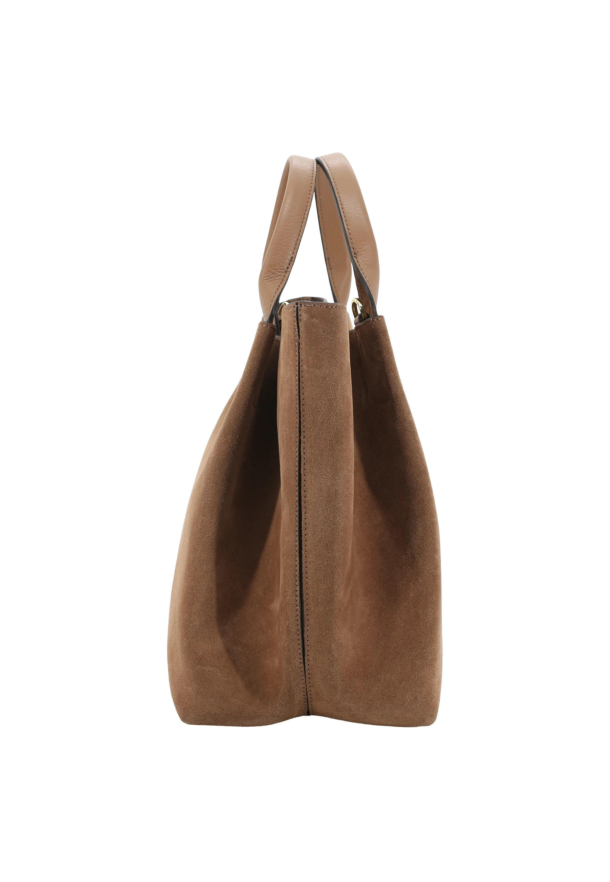 Shopper ESSENTIAL medium Leder Suede