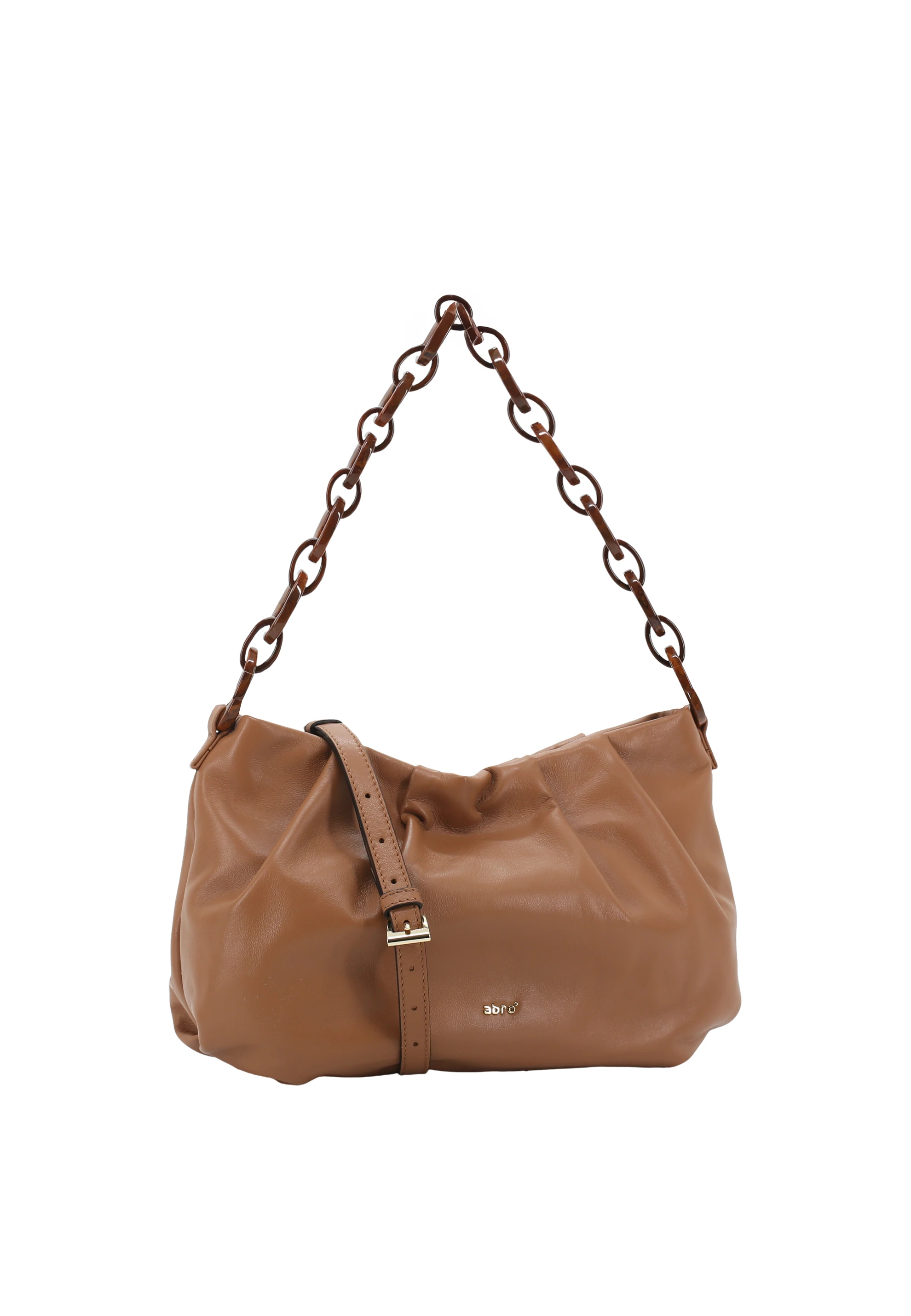 Borsa a spalla DAYA Pelle Piuma lucido Borsa a spalla DAYA Pelle Piuma lucido