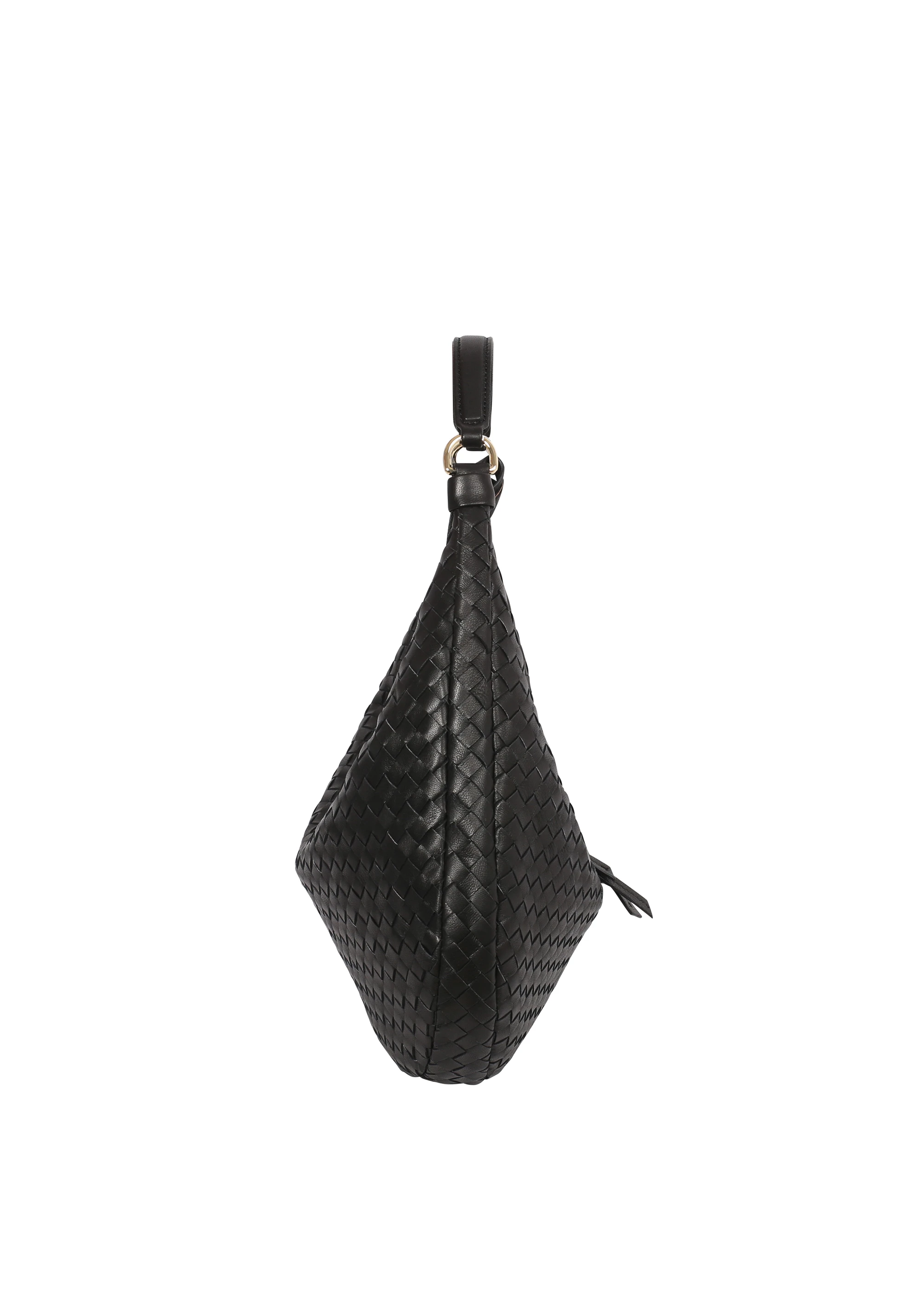 Beutel NANA small Leder Piuma weaving