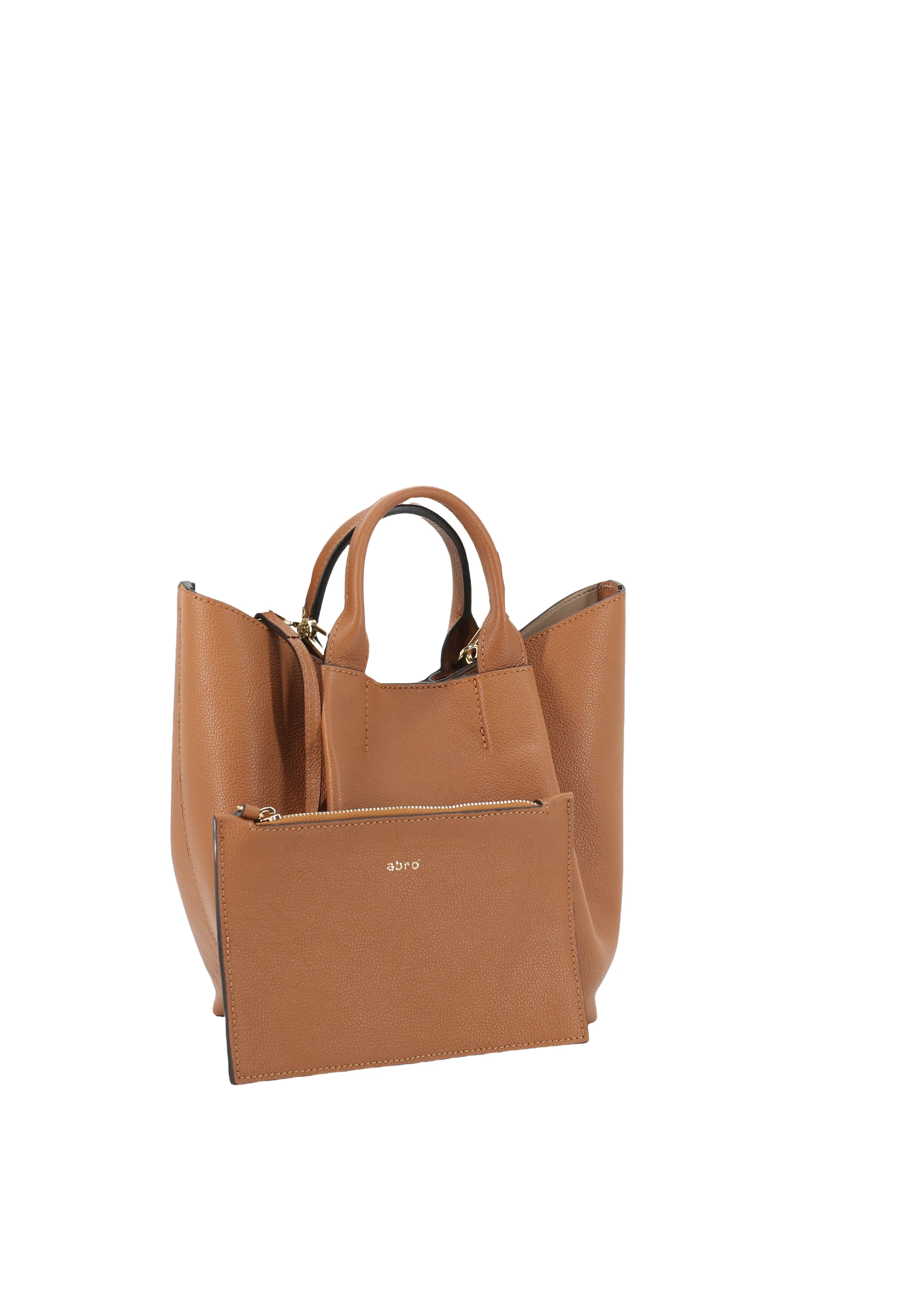 Shopper ESSENTIAL small Leder Agave