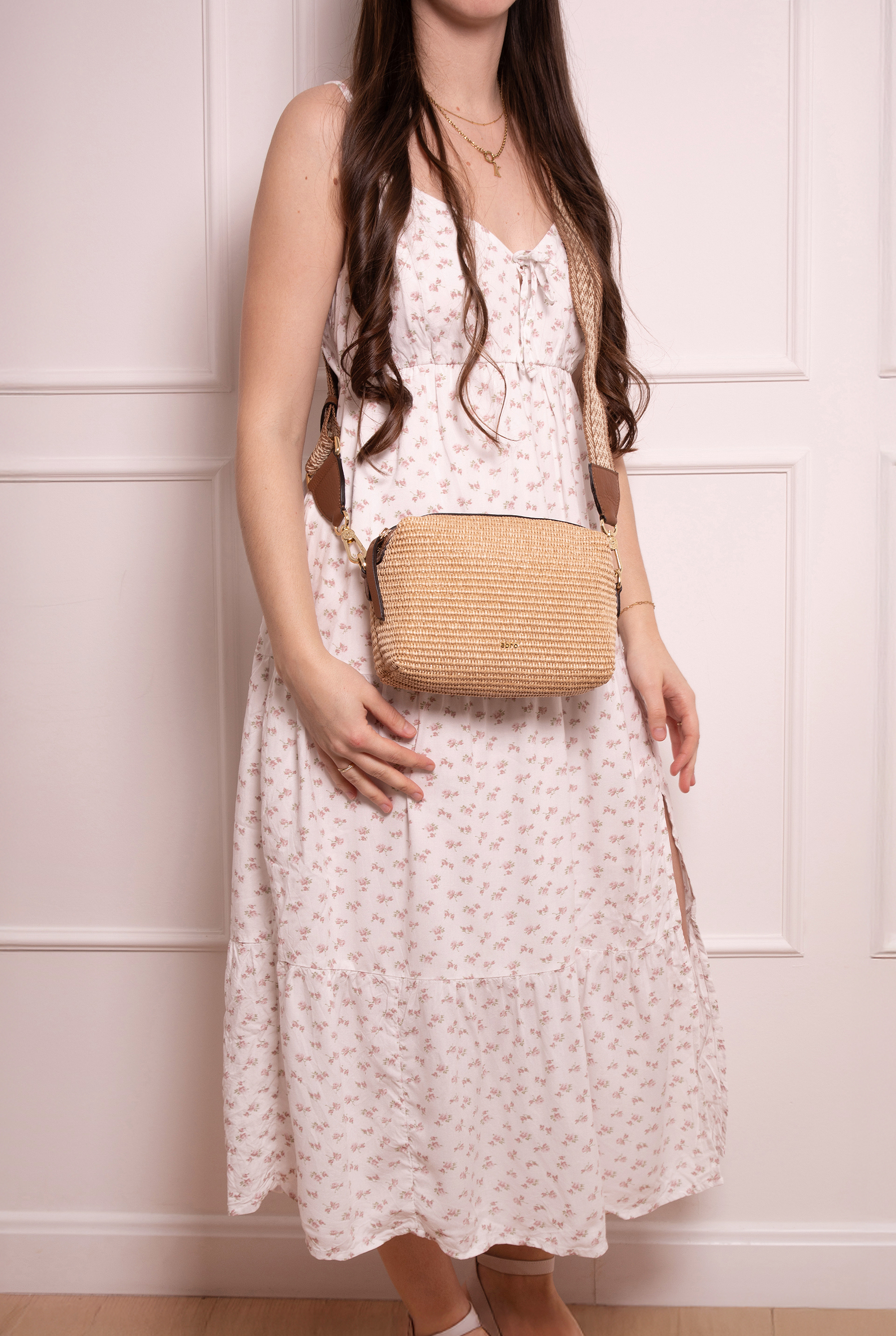 sac à bandolière KAIA Raffia