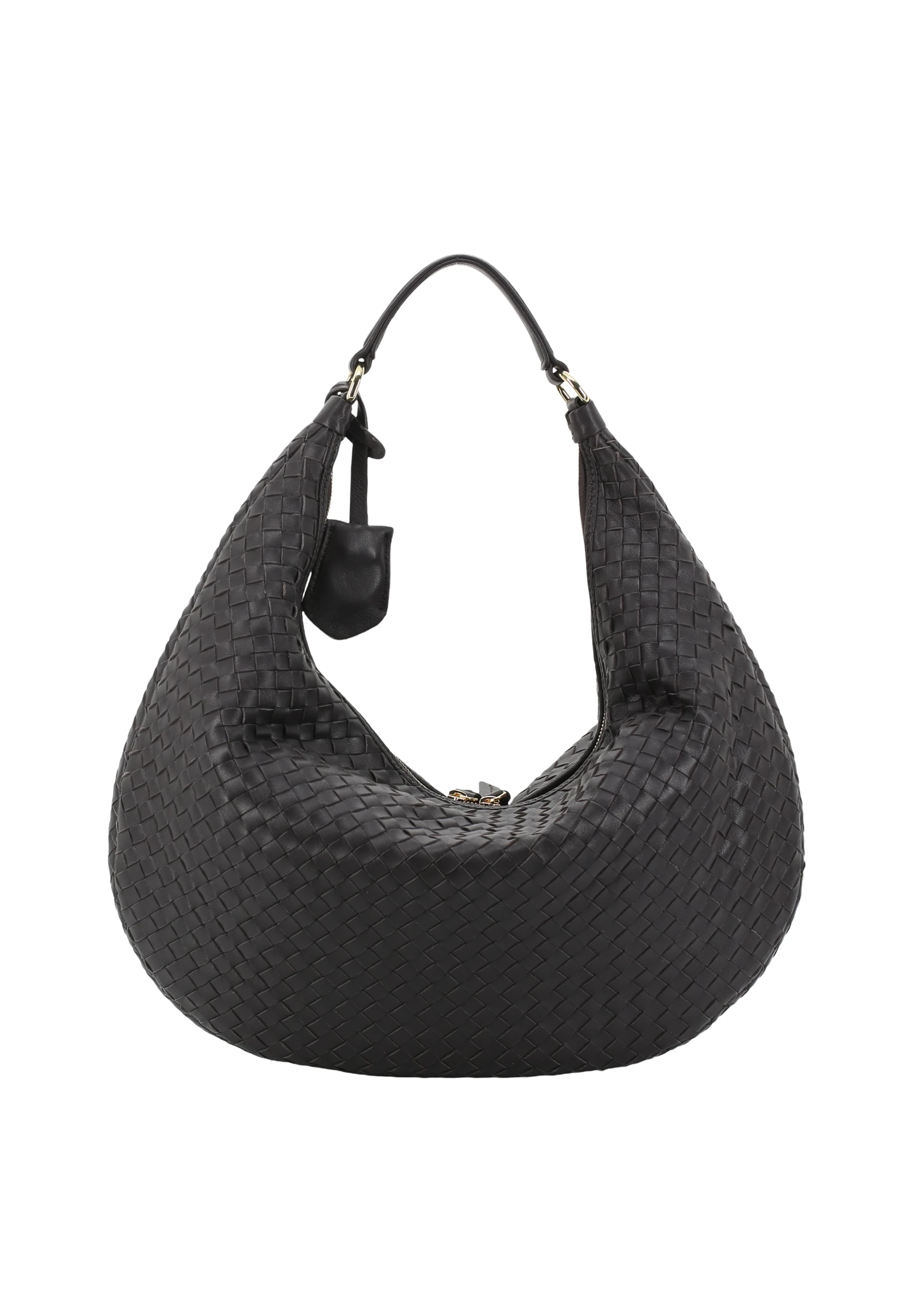 Sac NANA Cuir Piuma weaving Sac NANA Cuir Piuma weaving