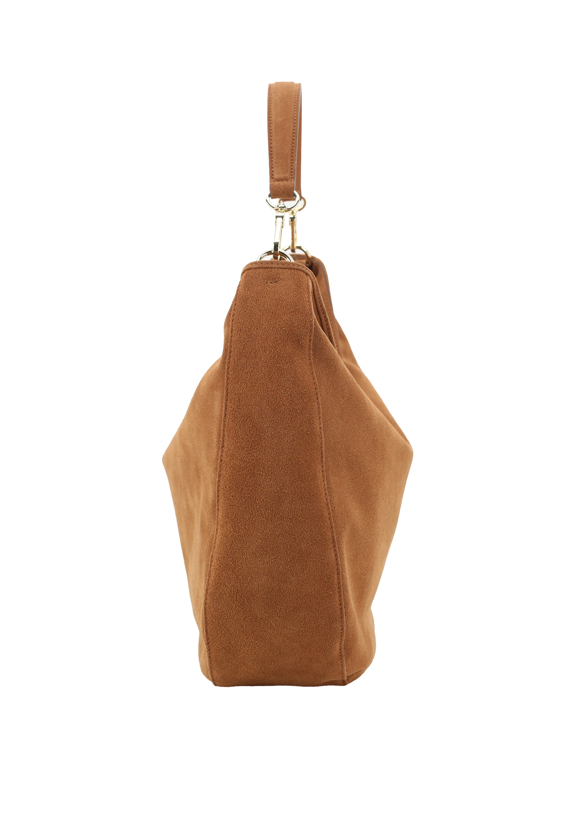 Beutel Mia Leder Velours