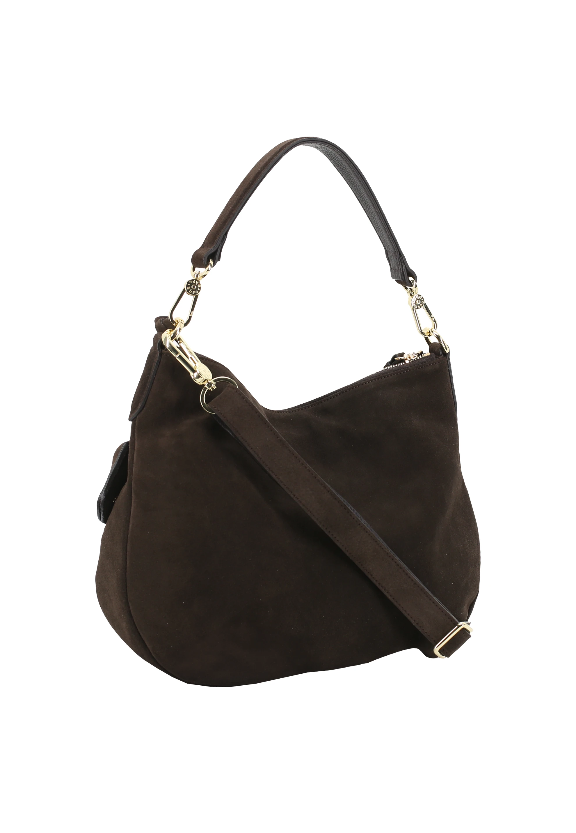 Beutel JUNA small Leder Suede