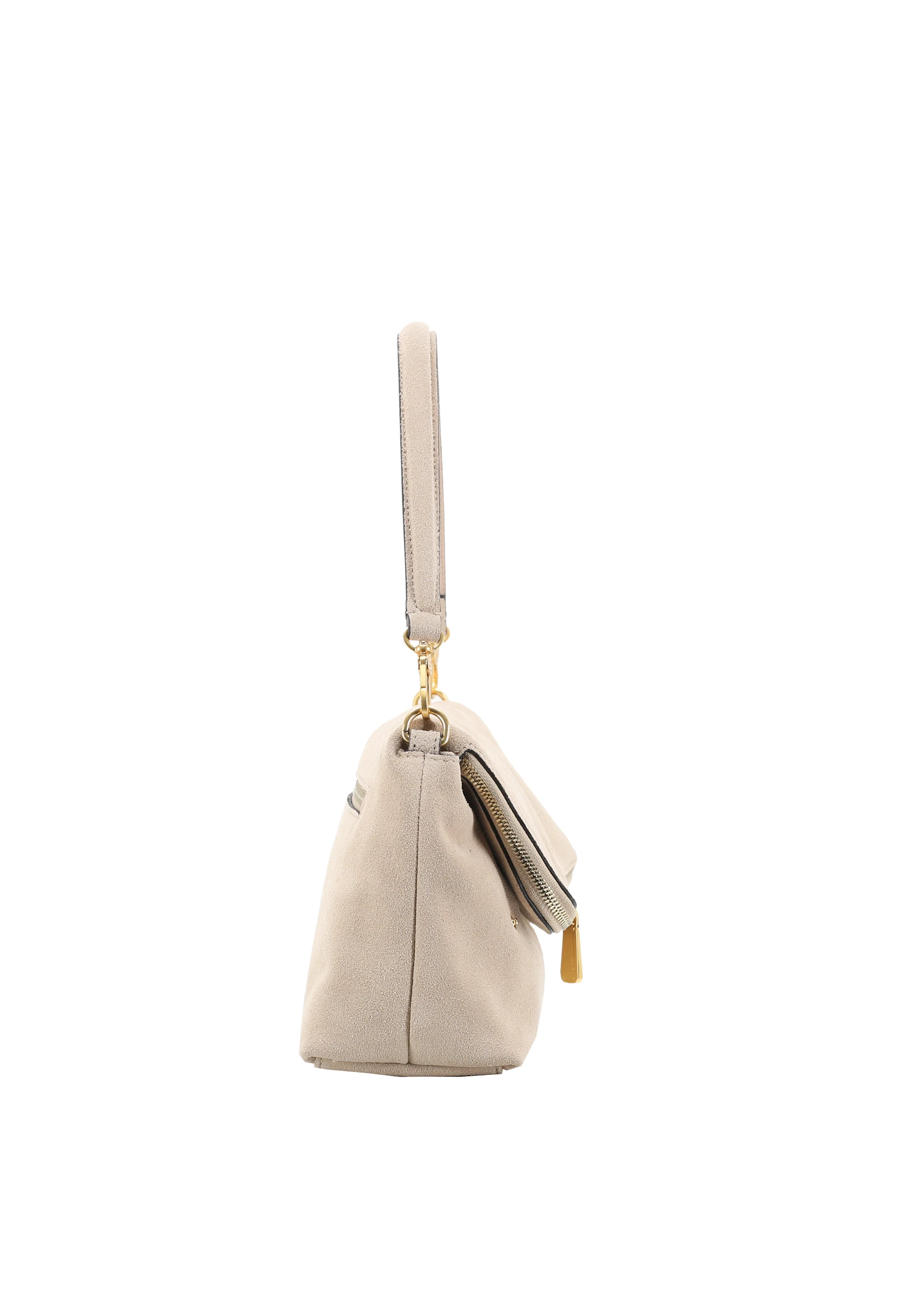Borsa a spalla TRINITY Pelle Suede